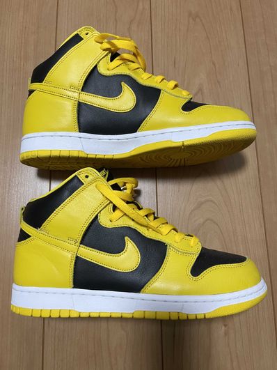Nike Dunk High "Black/Varsity Maize"