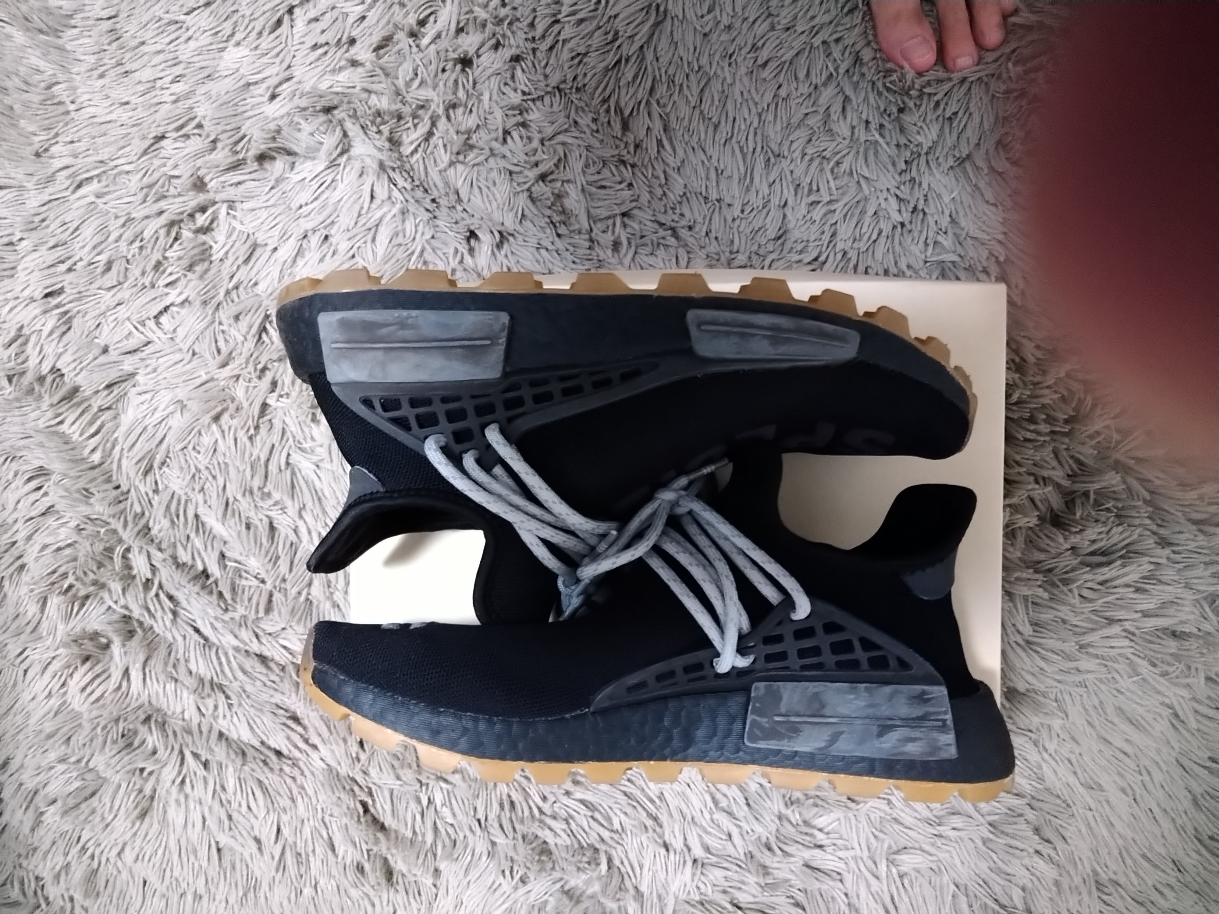 Pharrell Williams × adidas NMD HU TRAIL "BLACK"