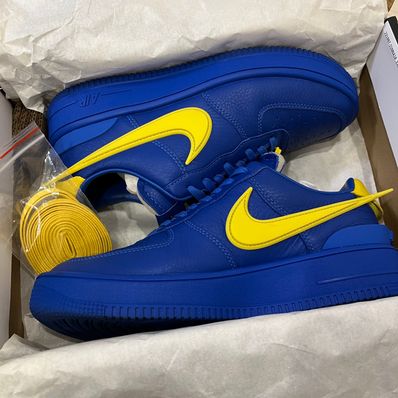AMBUSH × Nike Air Force 1 Low "Game Royal and Vivid Sulfur"