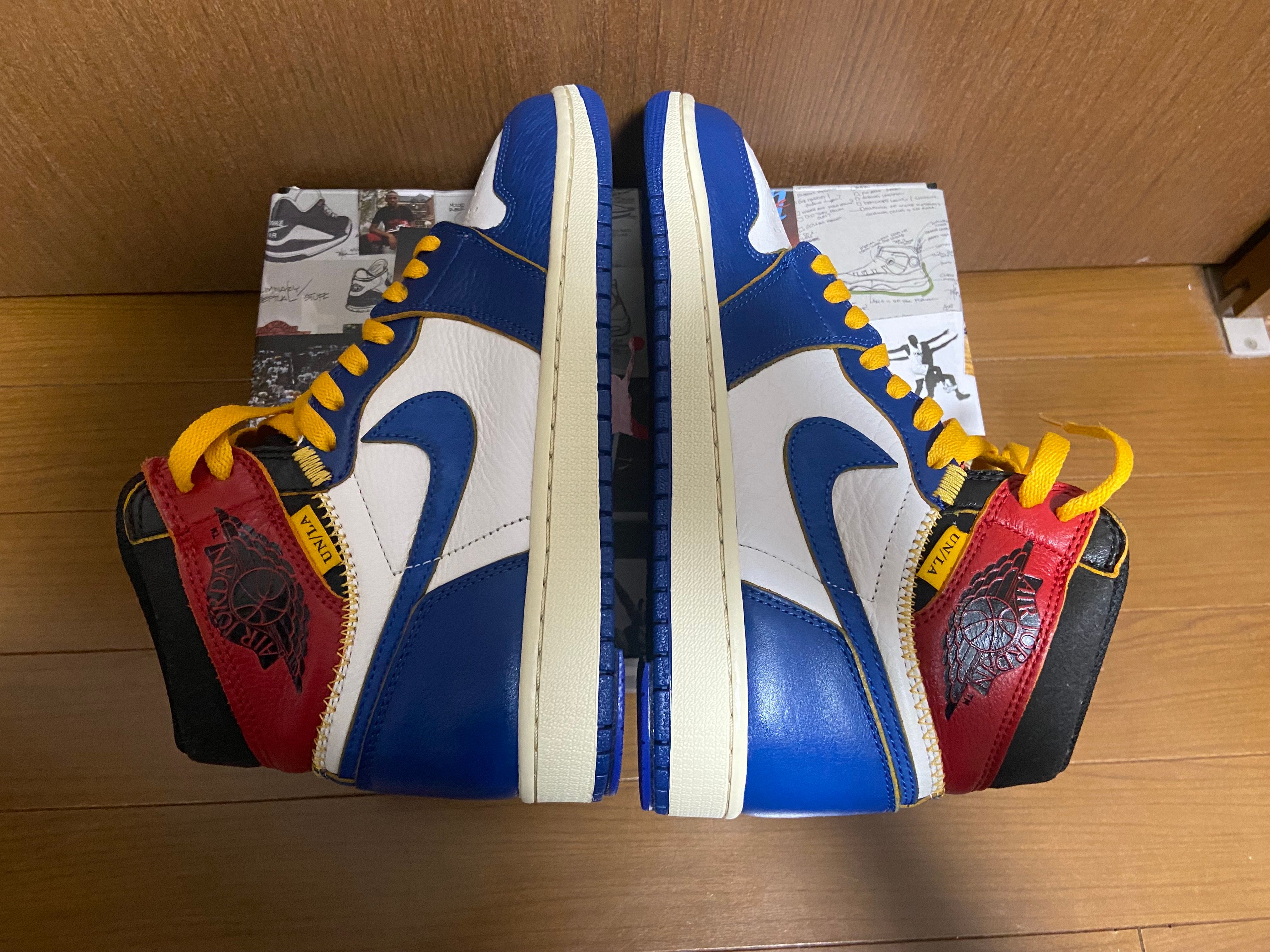 Union × Nike Air Jordan 1 Retro High OG NRG "Storm Blue/Varsity Red"