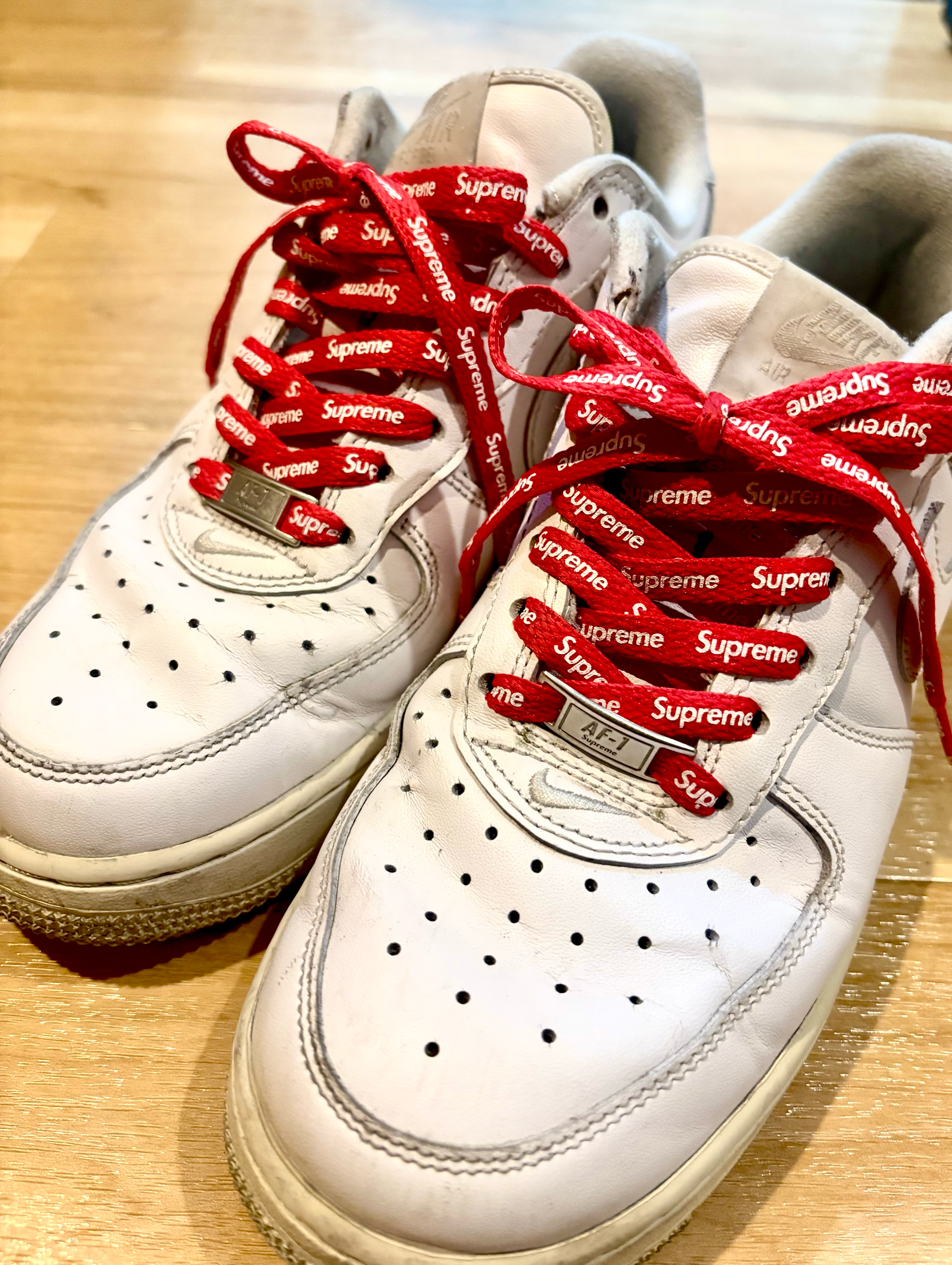 Supreme × Nike Air Force 1 Low "White"