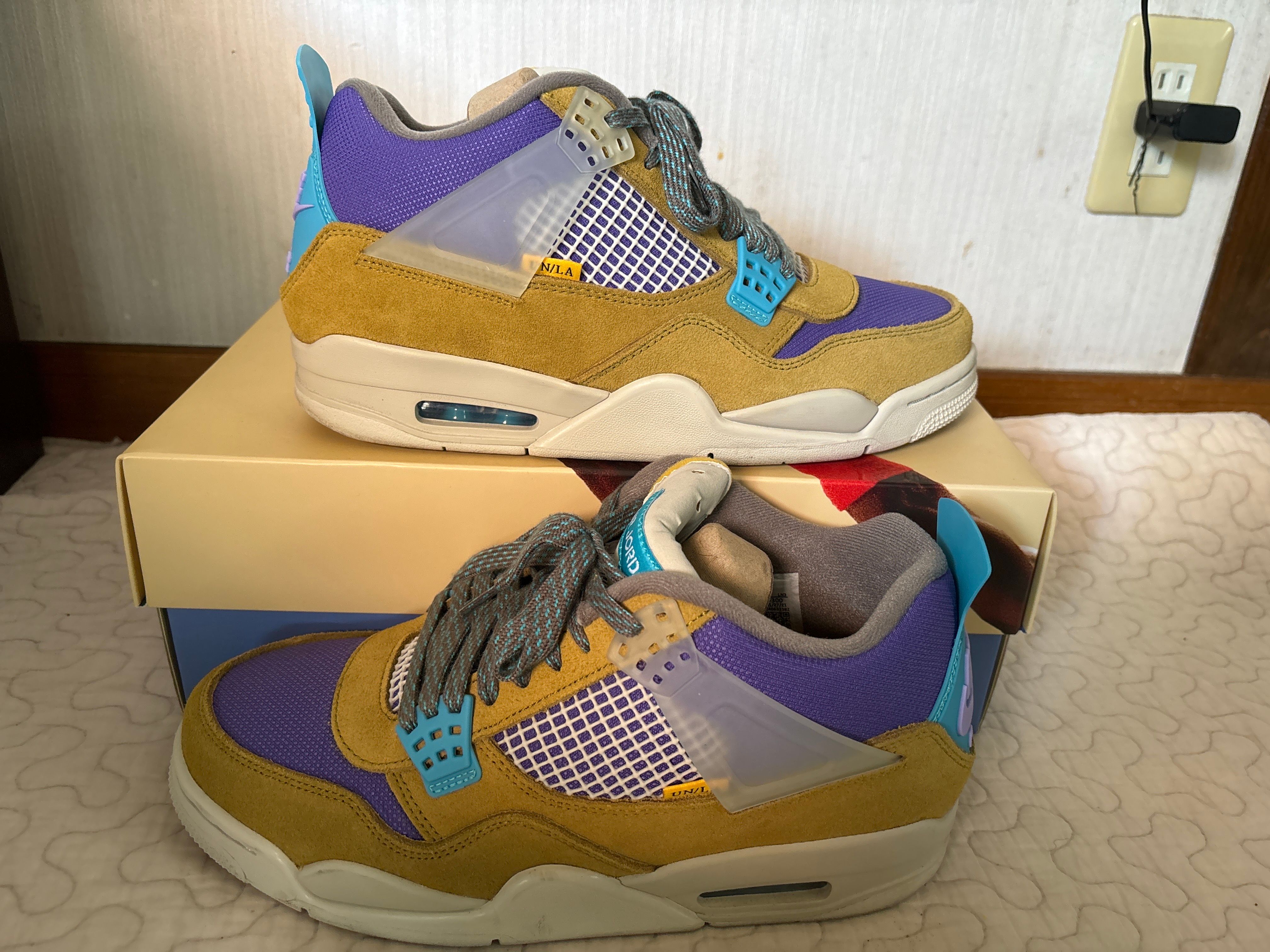 Union × Nike Air Jordan 4 SP "Desert Moss"