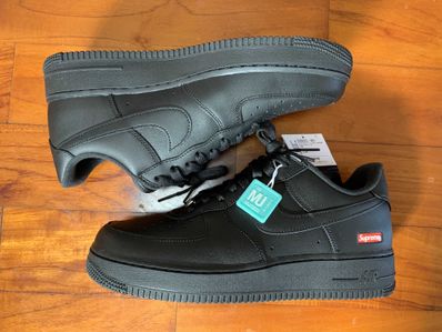Supreme × Nike Air Force 1 Low "Black"