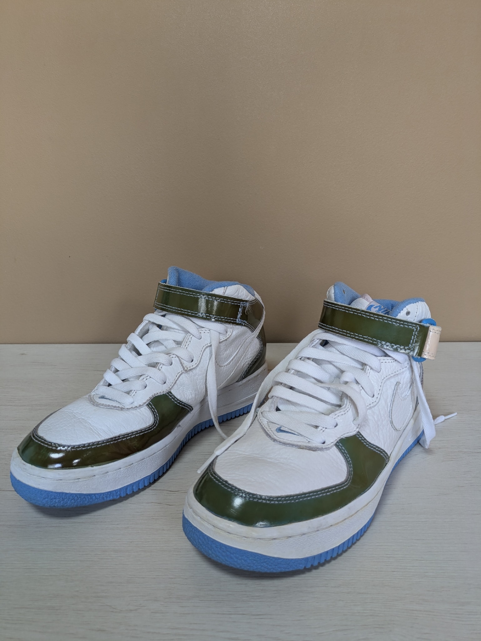Nike Air Force 1 Mid SC "White/Carolina Blue" (Foot Locker Exclusive)