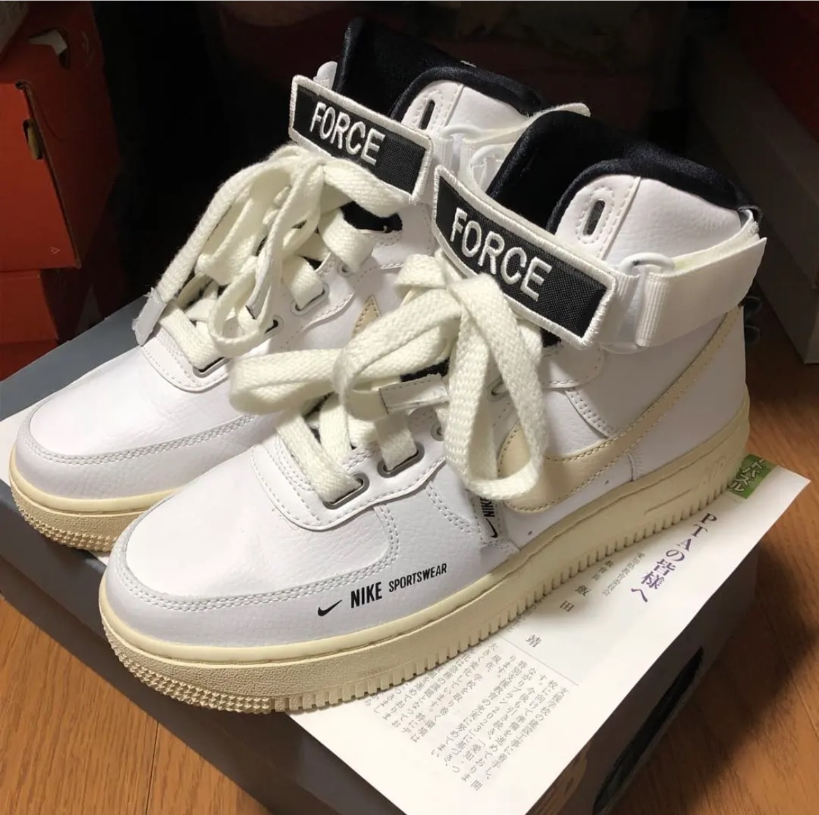 Nike Women's Air Force 1 High Utility "Force Is Female/Sail Lavender Mist"