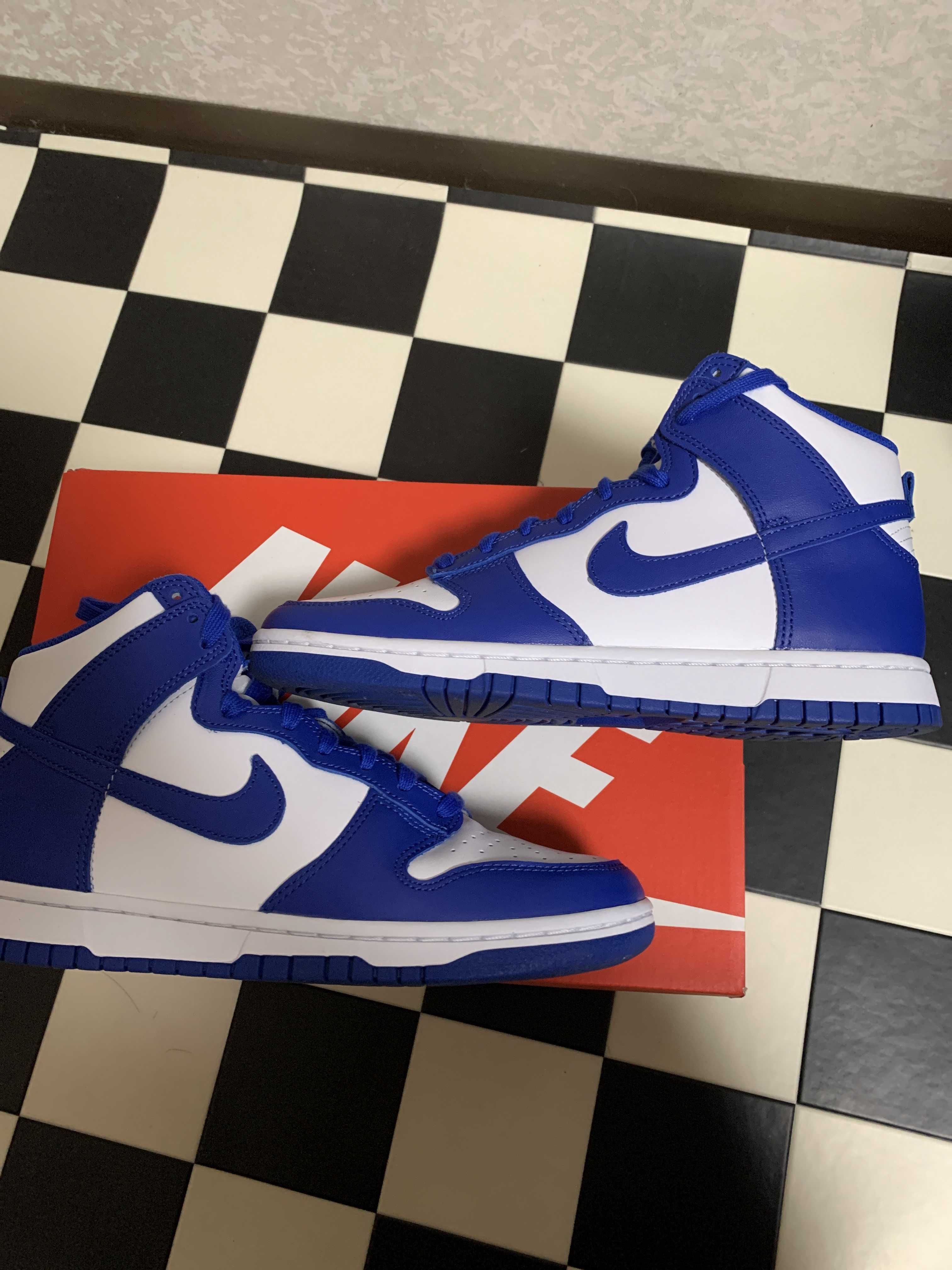 Nike Dunk High "Game Royal"