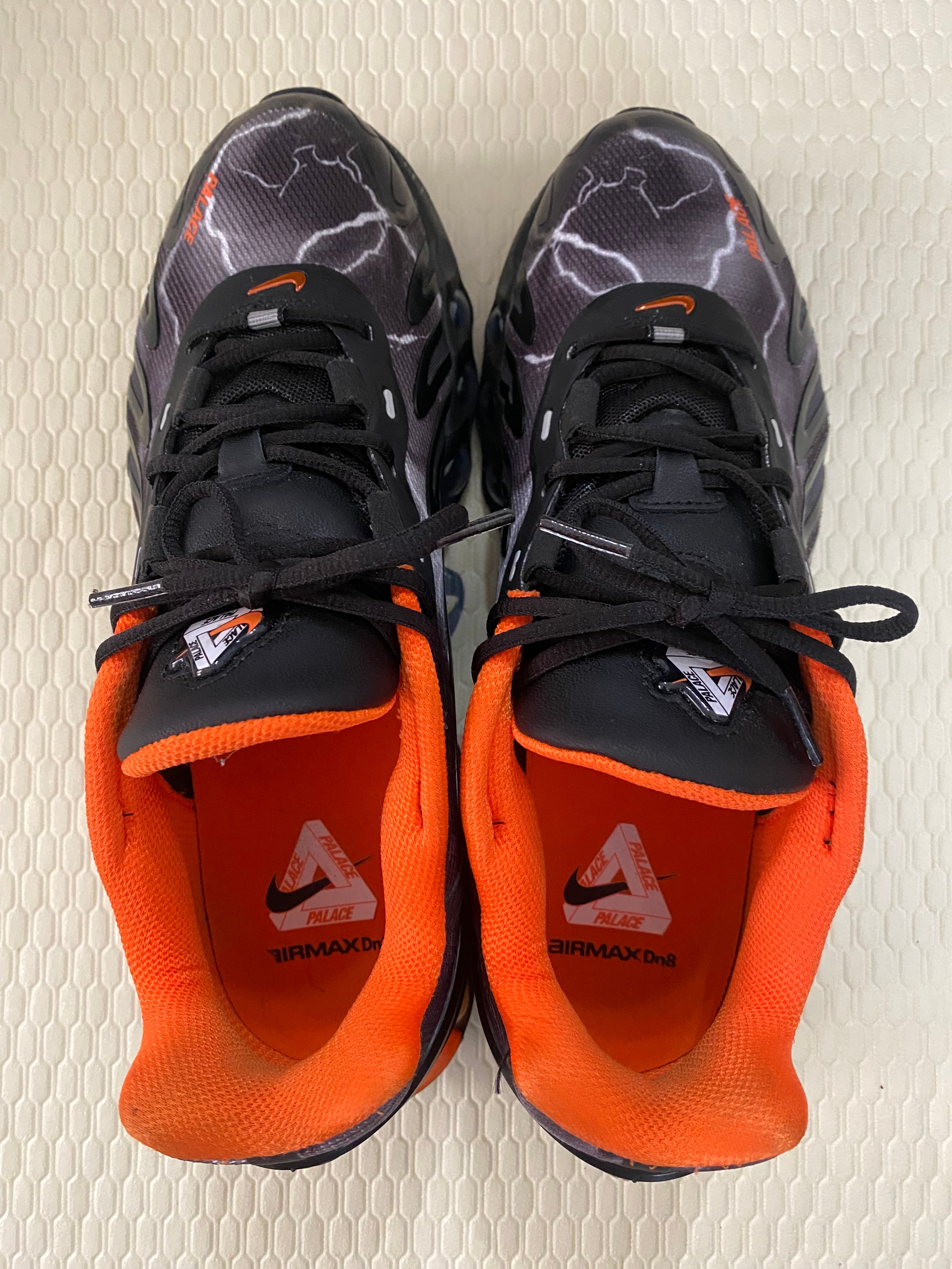 PALACE × Nike Air Max DN8 "Black/Safety Orange/Particle Grey"