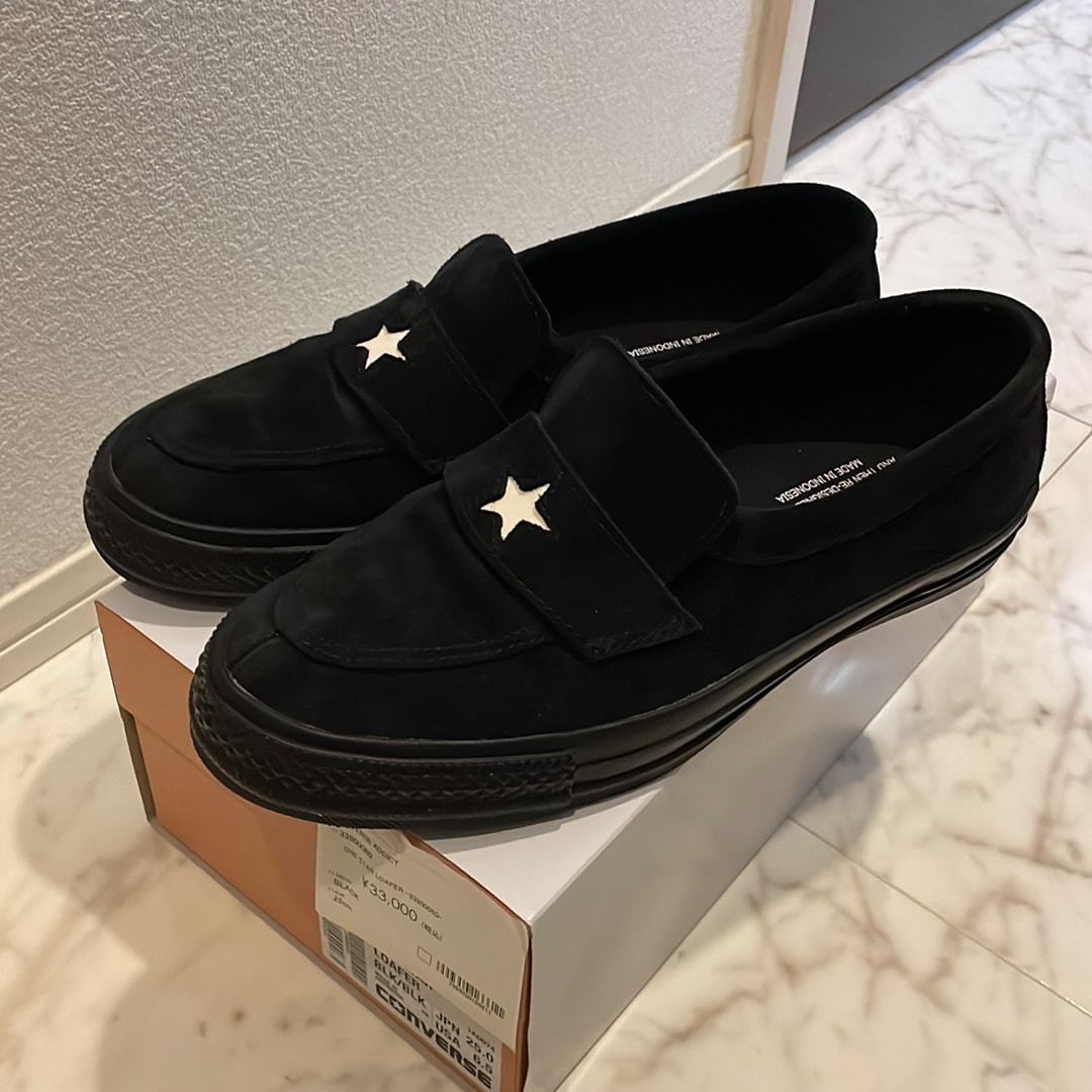 Converse One Star Loafer "Black/Black"
