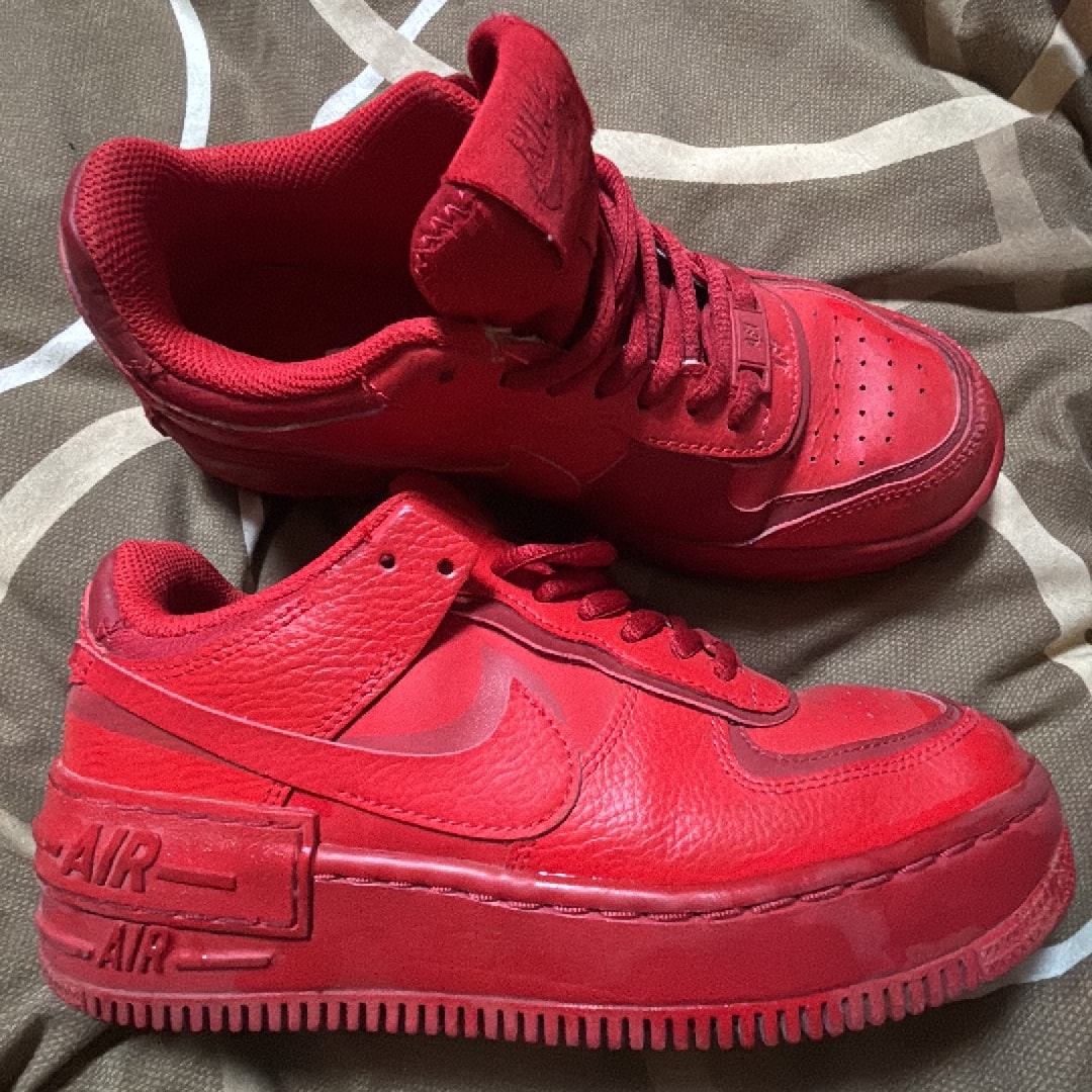 Nike Women's Air Force 1 Low Shadow "Triple Red"