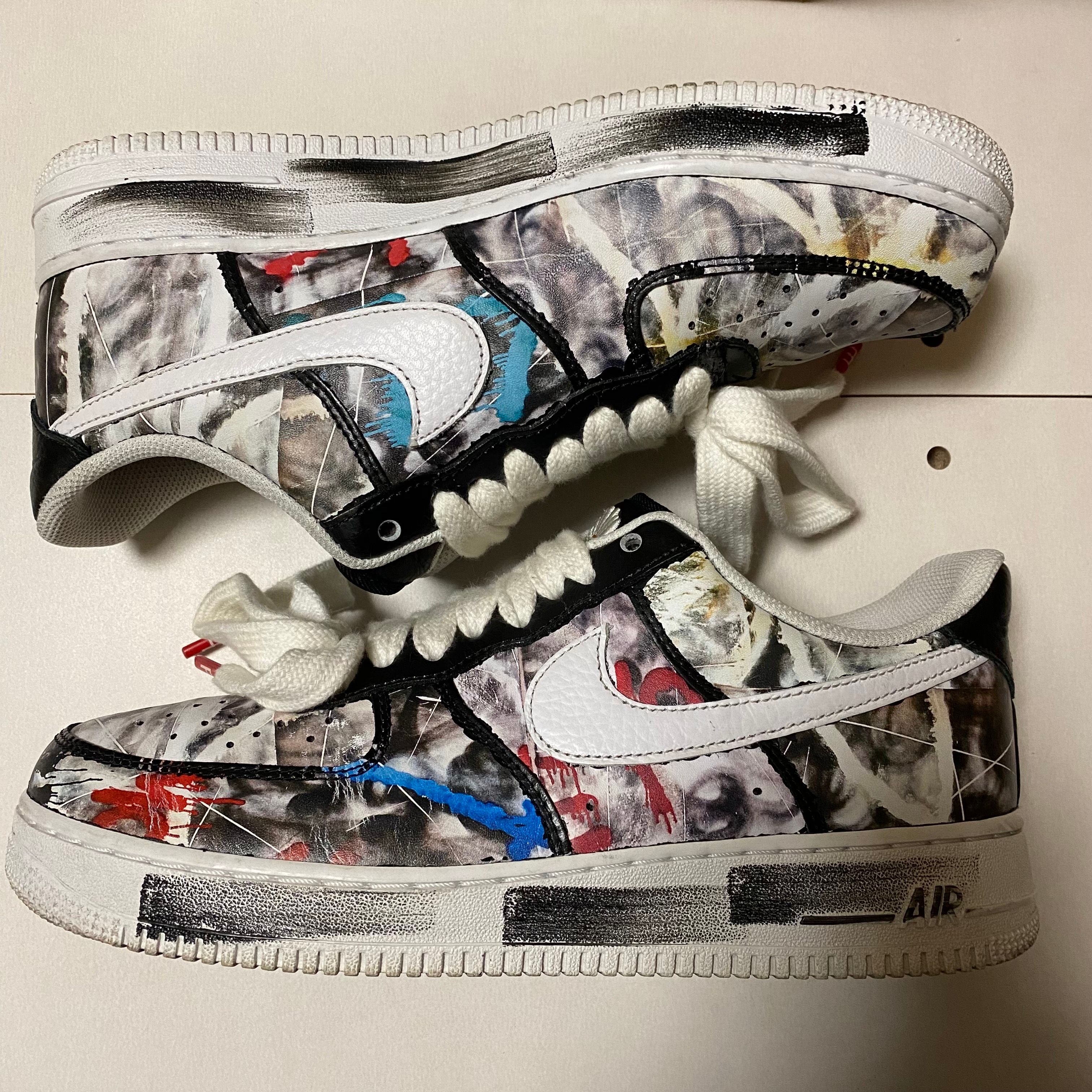 PEACEMINUSONE × Nike Air Force 1 Low Para Noise "Black" / G-DRAGON