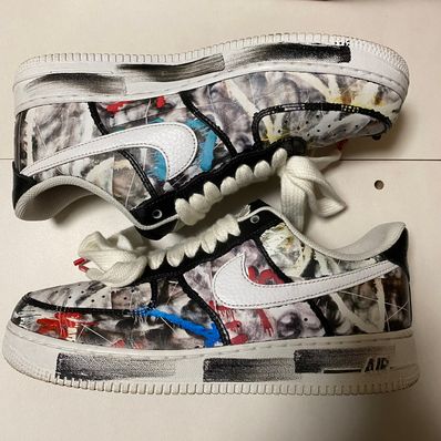 PEACEMINUSONE × Nike Air Force 1 Low Para Noise "Black" / G-DRAGON