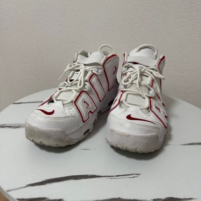 NIKE AIR MORE UPTEMPO "WHITE/VARSITY RED" (2021)