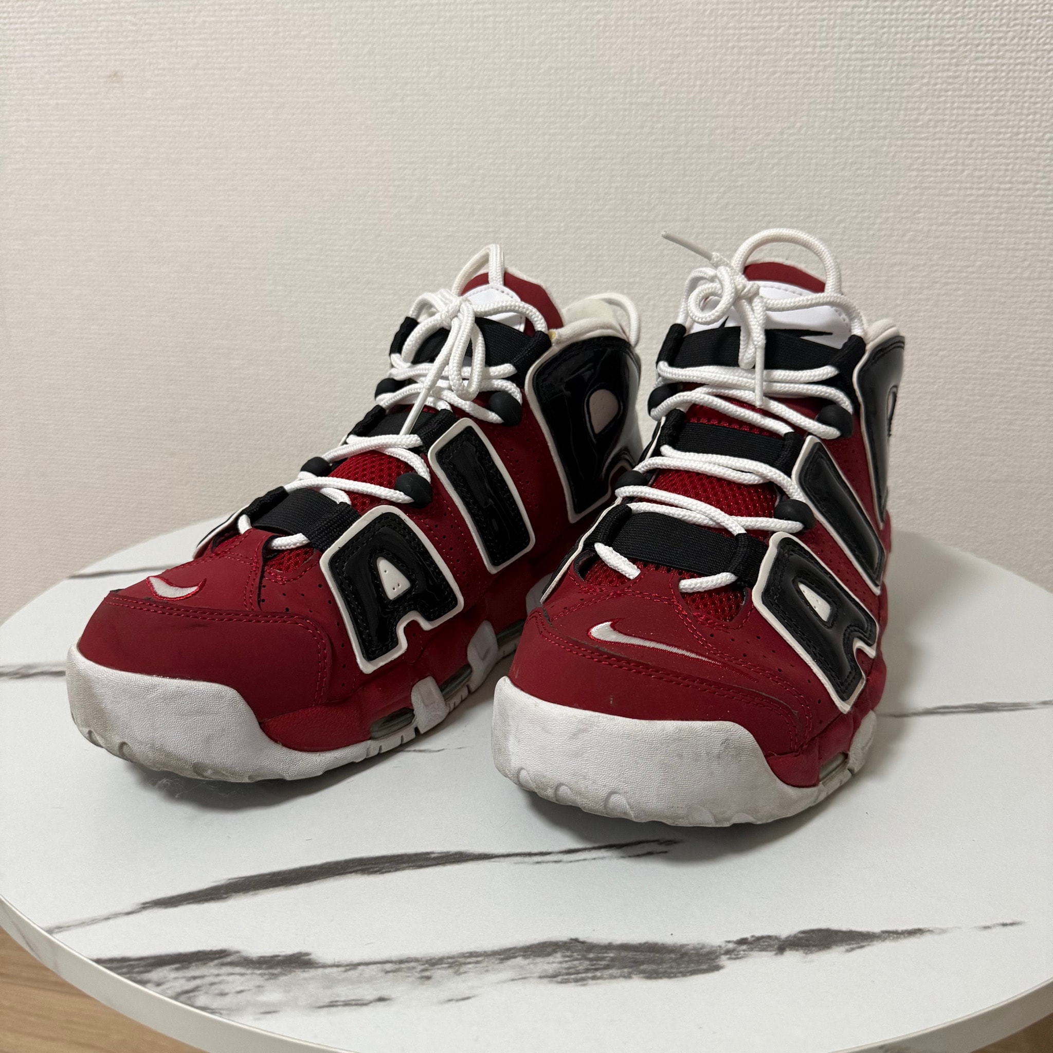 NIKE AIR MORE UPTEMPO ’96 "VARSITY RED/WHITE/BLACK"(2017)