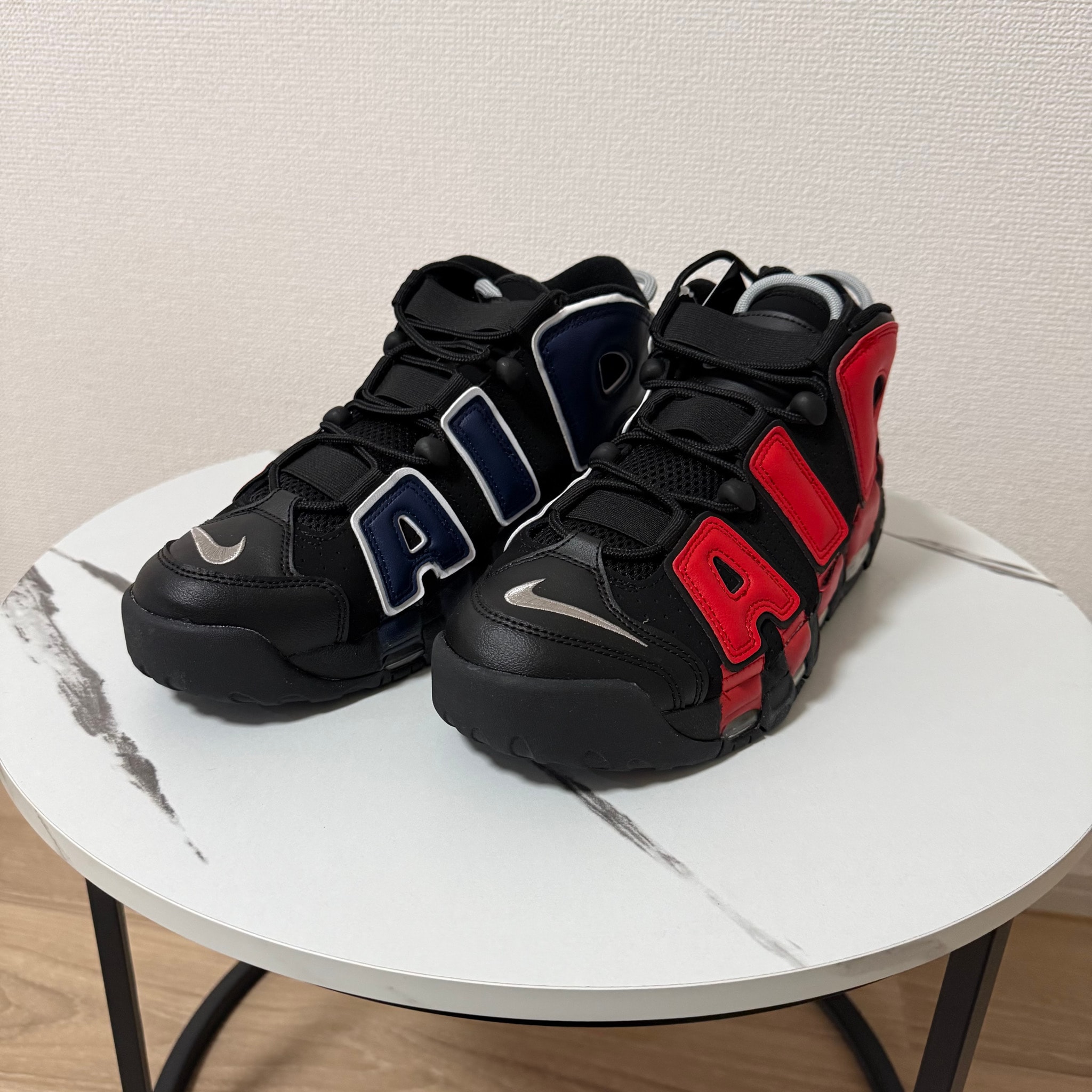 Nike Air More Uptempo '96 "Black and University Red"