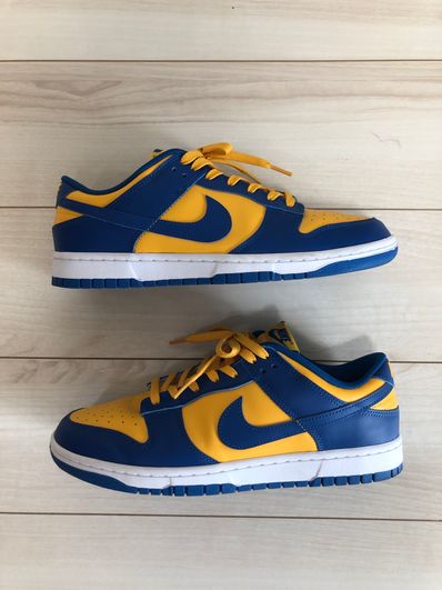 Nike Dunk Low "Blue Jay and University Gold"