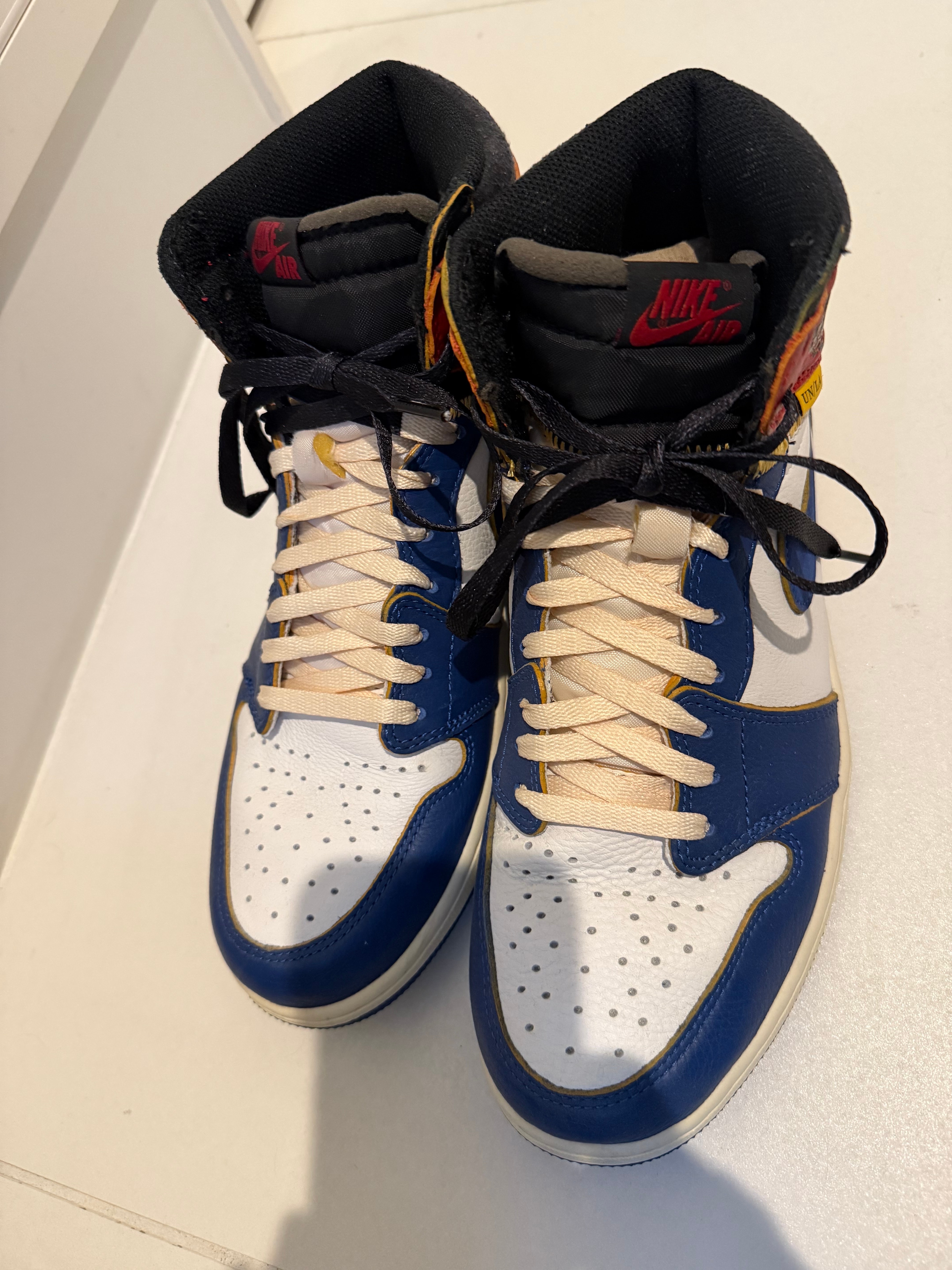 Union × Nike Air Jordan 1 Retro High OG NRG "Storm Blue/Varsity Red"
