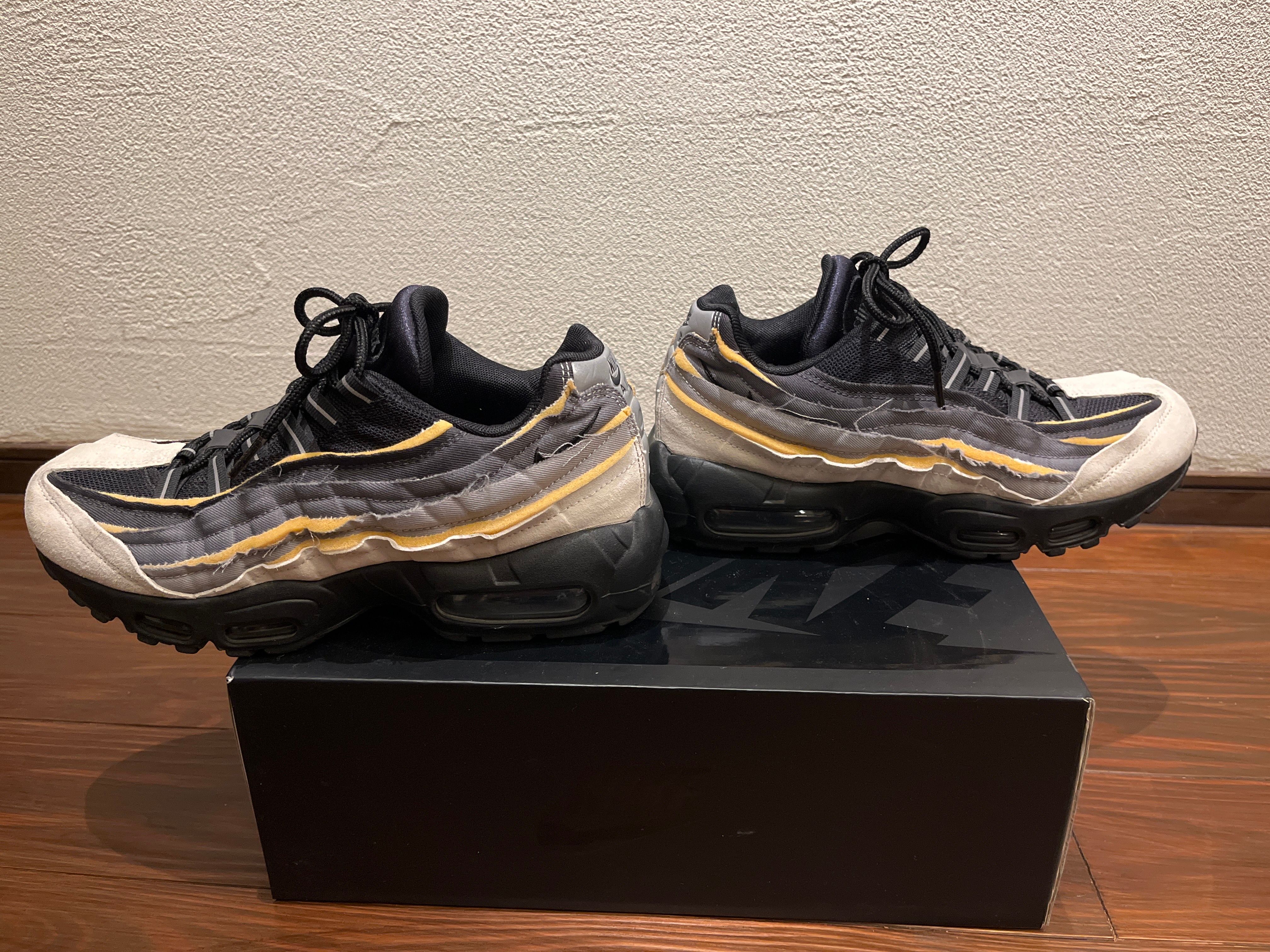 COMME des GARCONS × Nike Air Max 95 "Charcoal"