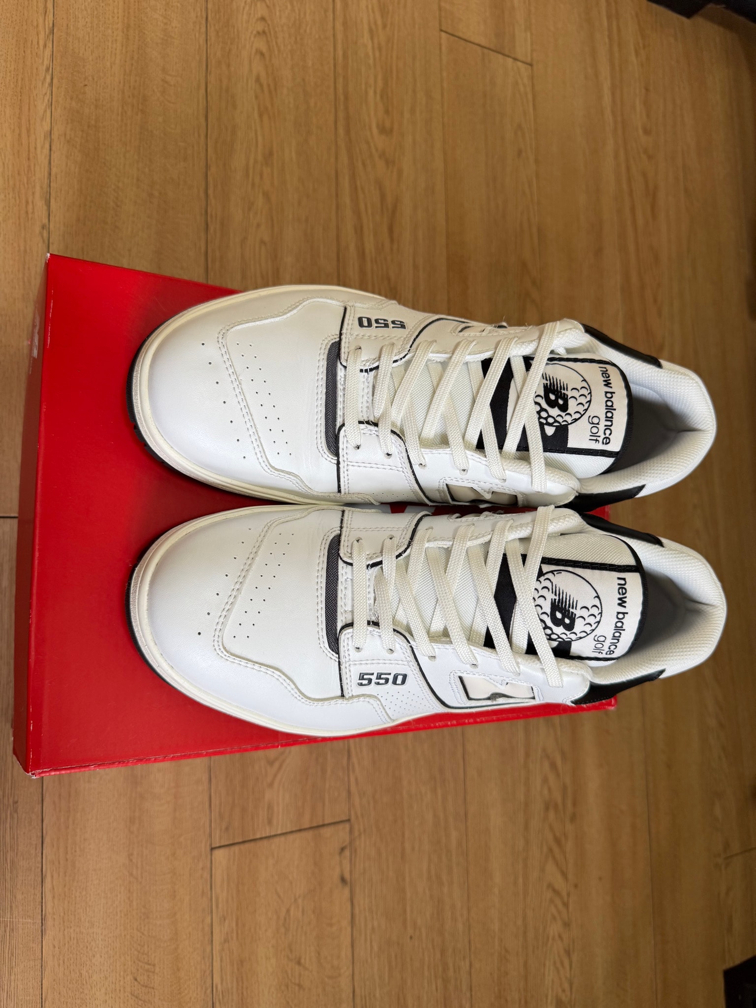 New Balance 550 Golf SL "White/Black"
