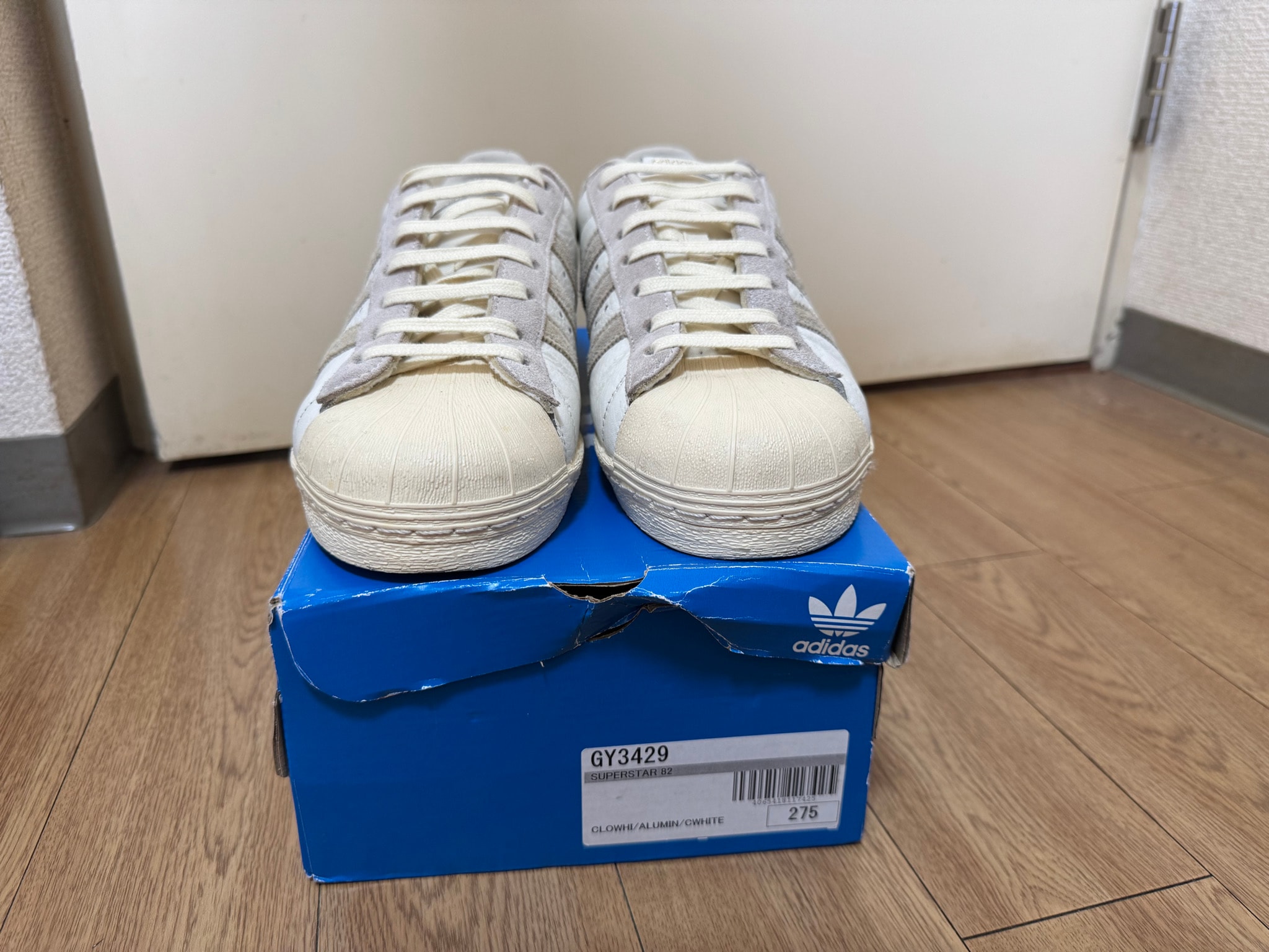 adidas Superstar 82 "Cloud White/Alumina/Cream White"