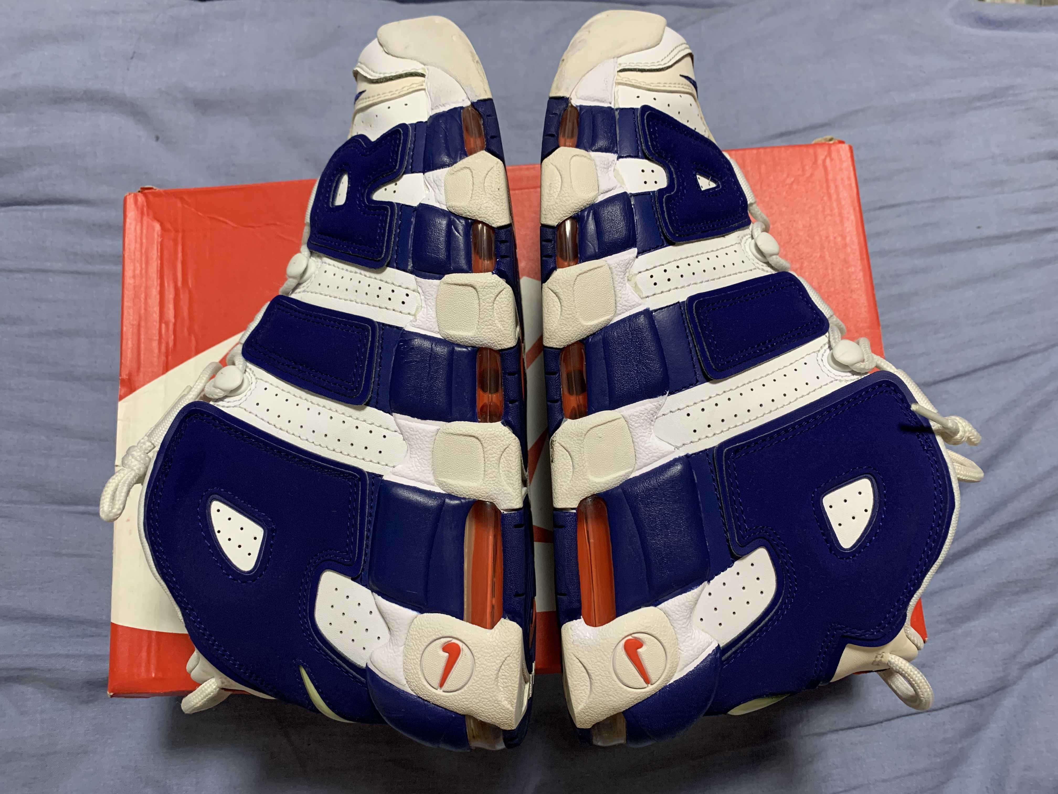 NIKE AIR MORE UPTEMPO 96 "WHITE/DEEP ROYAL BLUE"