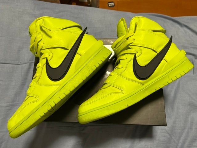 AMBUSH × NIKE DUNK HIGH "FLASH LIME"