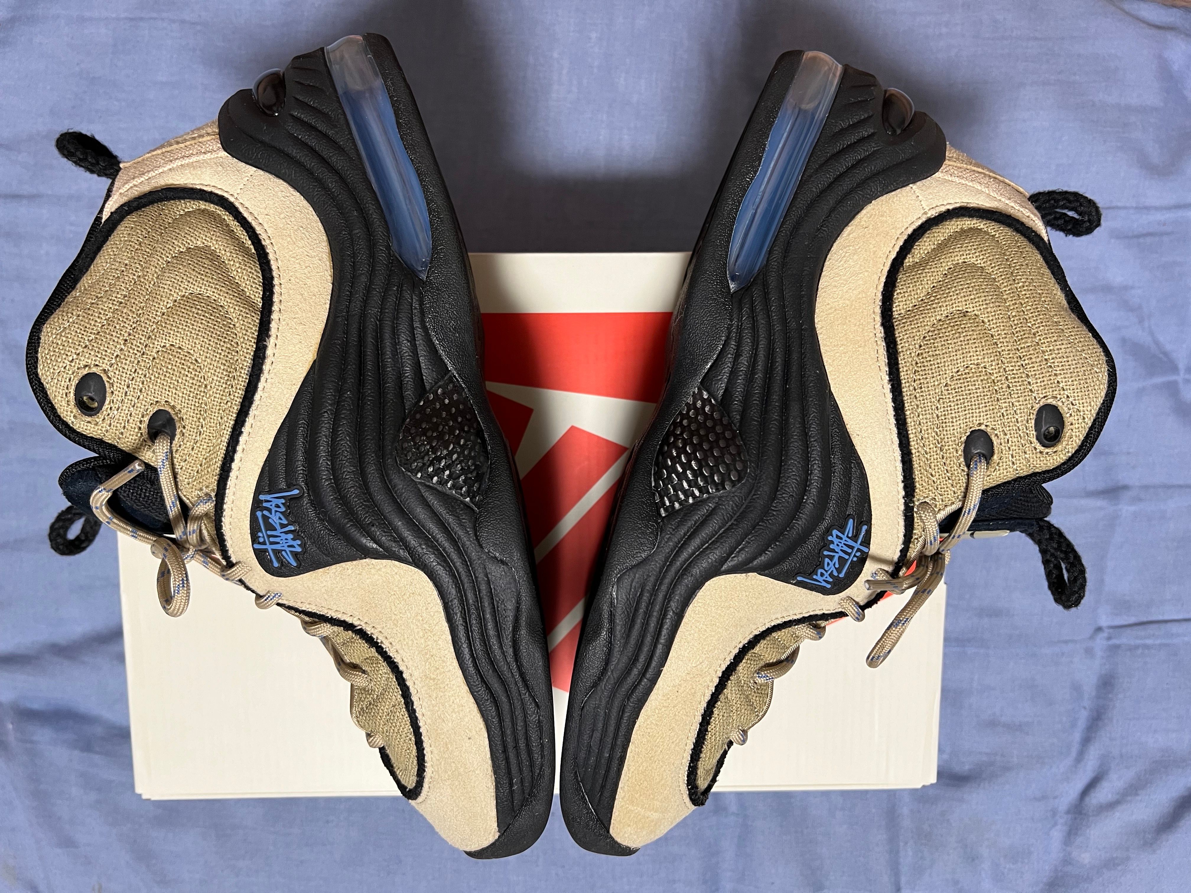 Stussy × Nike Air Penny 2 "Rattan and Limestone"