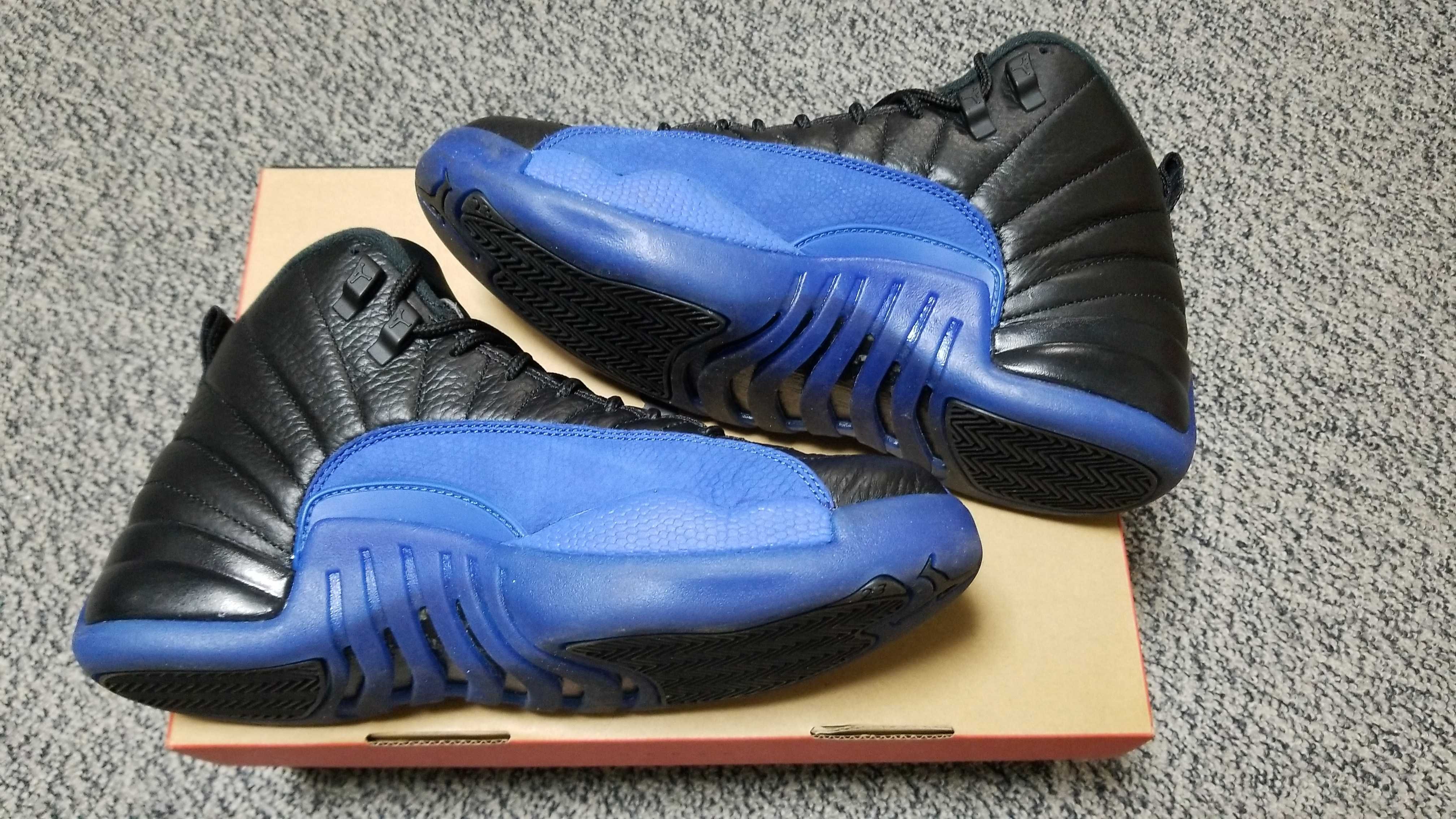 NIKE AIR JORDAN 12 "BLACK GAME ROYAL"