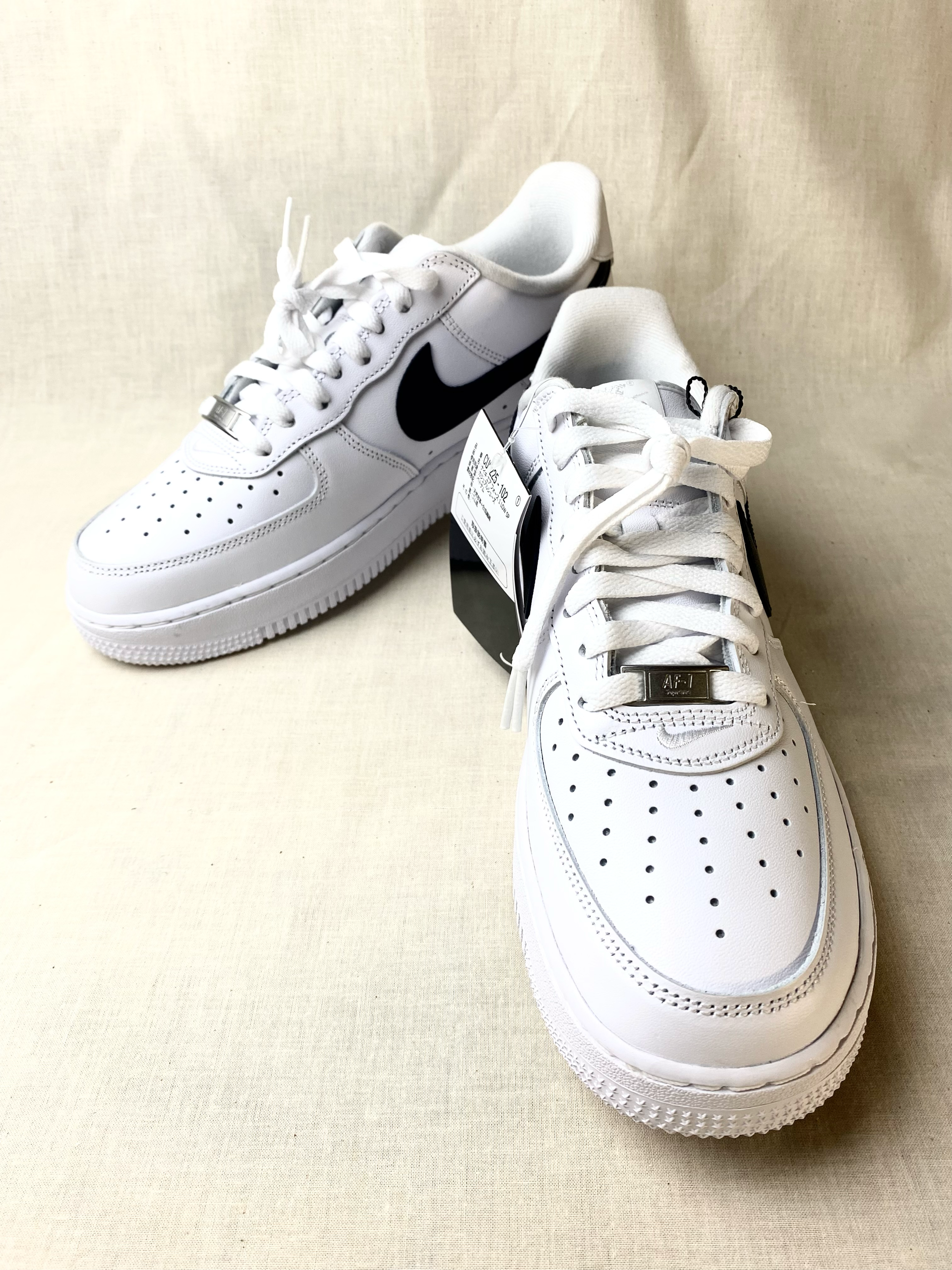 Supreme × Nike Air Force 1 Low "White/Black"