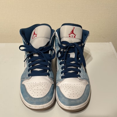 Nike Air Jordan 1 Mid SE "White/Hyper Royal/Red"