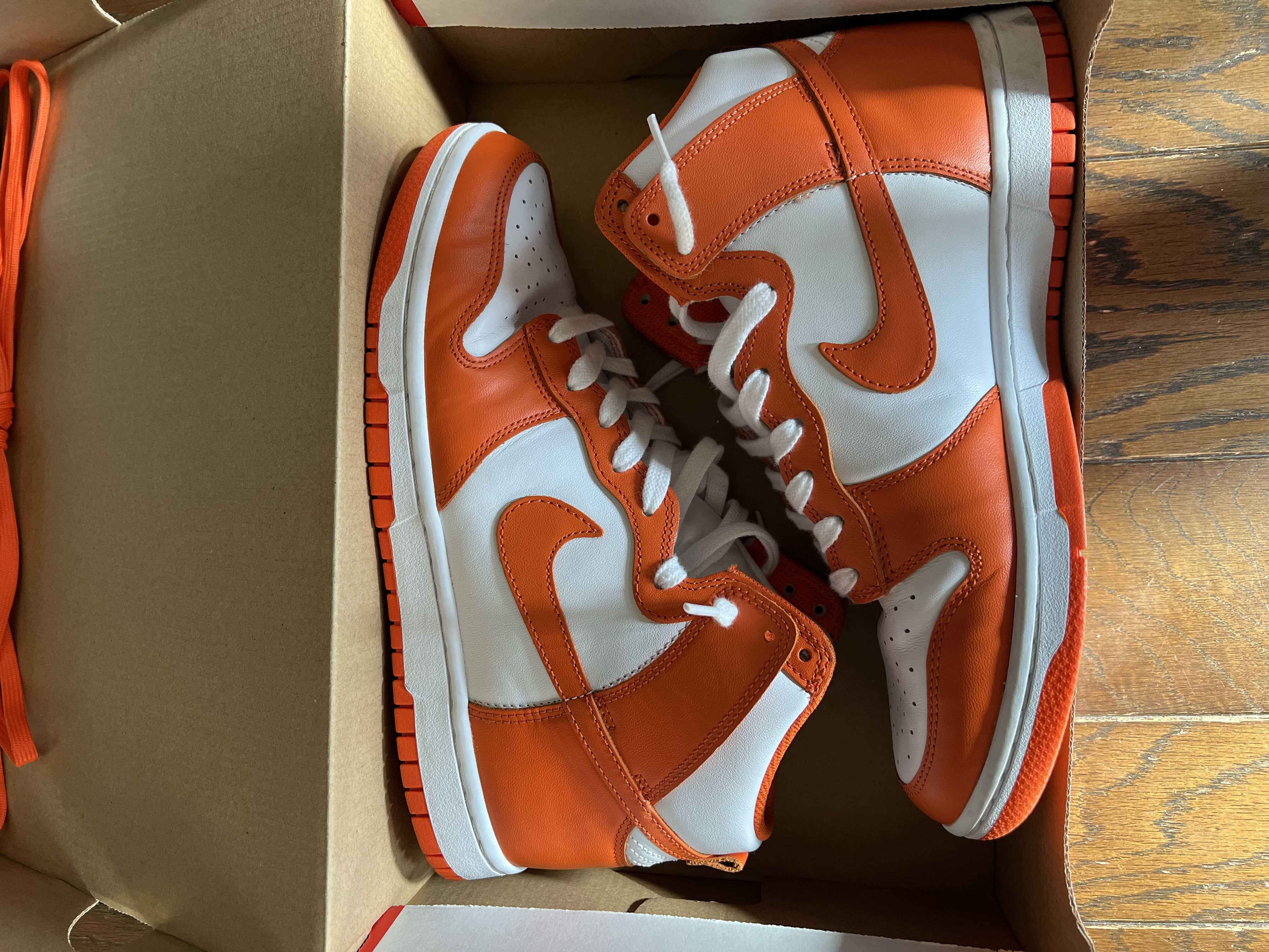 Nike Dunk High "Orange Blaze"