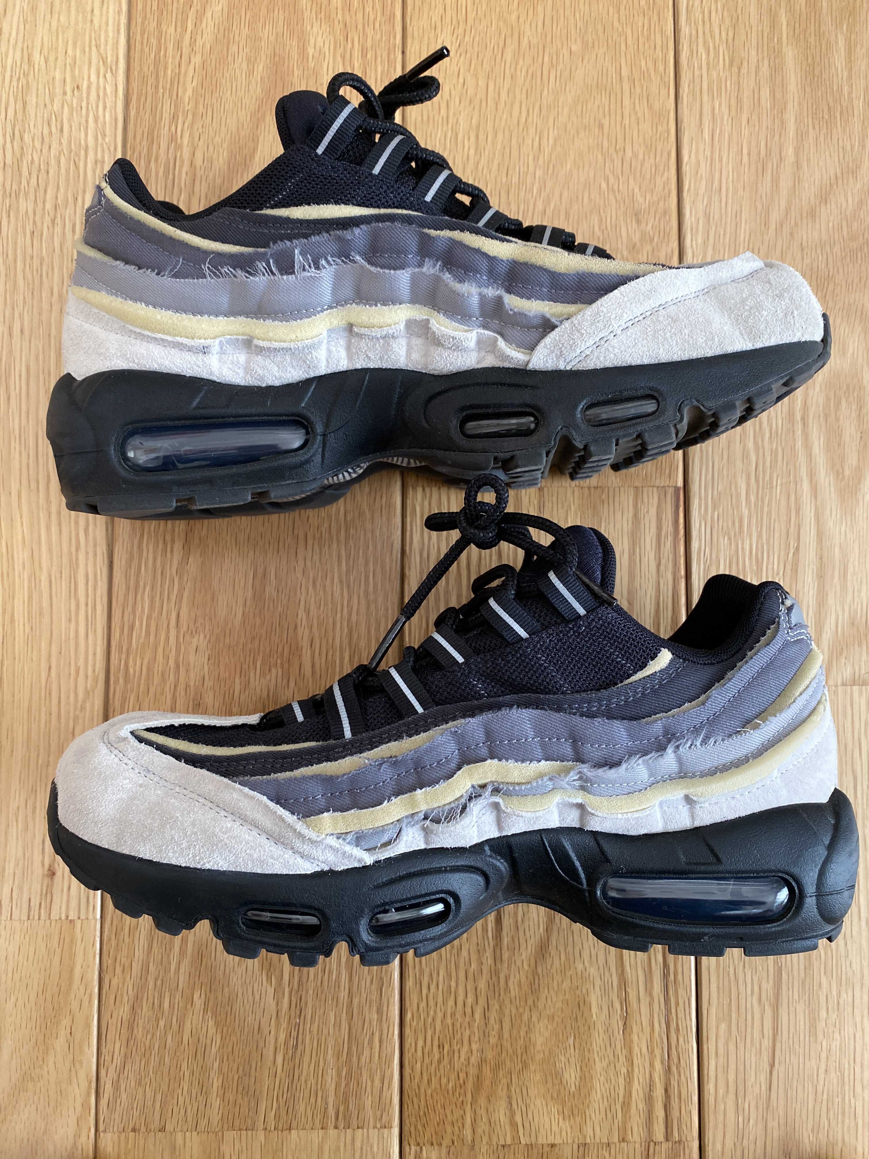 COMME des GARCONS × Nike Air Max 95 "Charcoal"