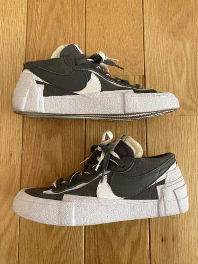 Sacai × Nike Blazer Low "Iron Grey"