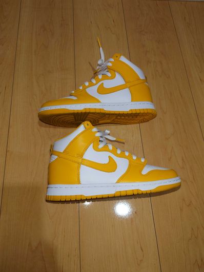 NIKE Women's DUNK HIGH "DARK SULFUR"
