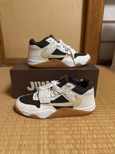 Travis Scott × Nike Jordan Jumpman Jack TR "Sail and Dark Mocha"