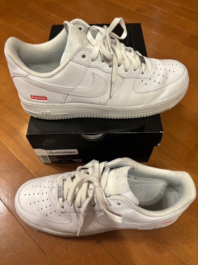 Supreme × Nike Air Force 1 Low "White"