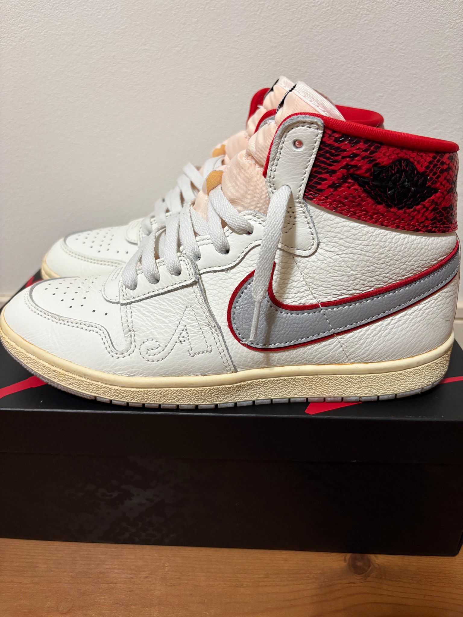 Awake NY × Nike Jordan Air Ship SP "University Red"