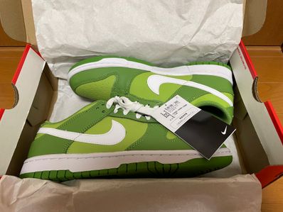 Nike Dunk Low "Chlorophyll/White/Vivid Green"