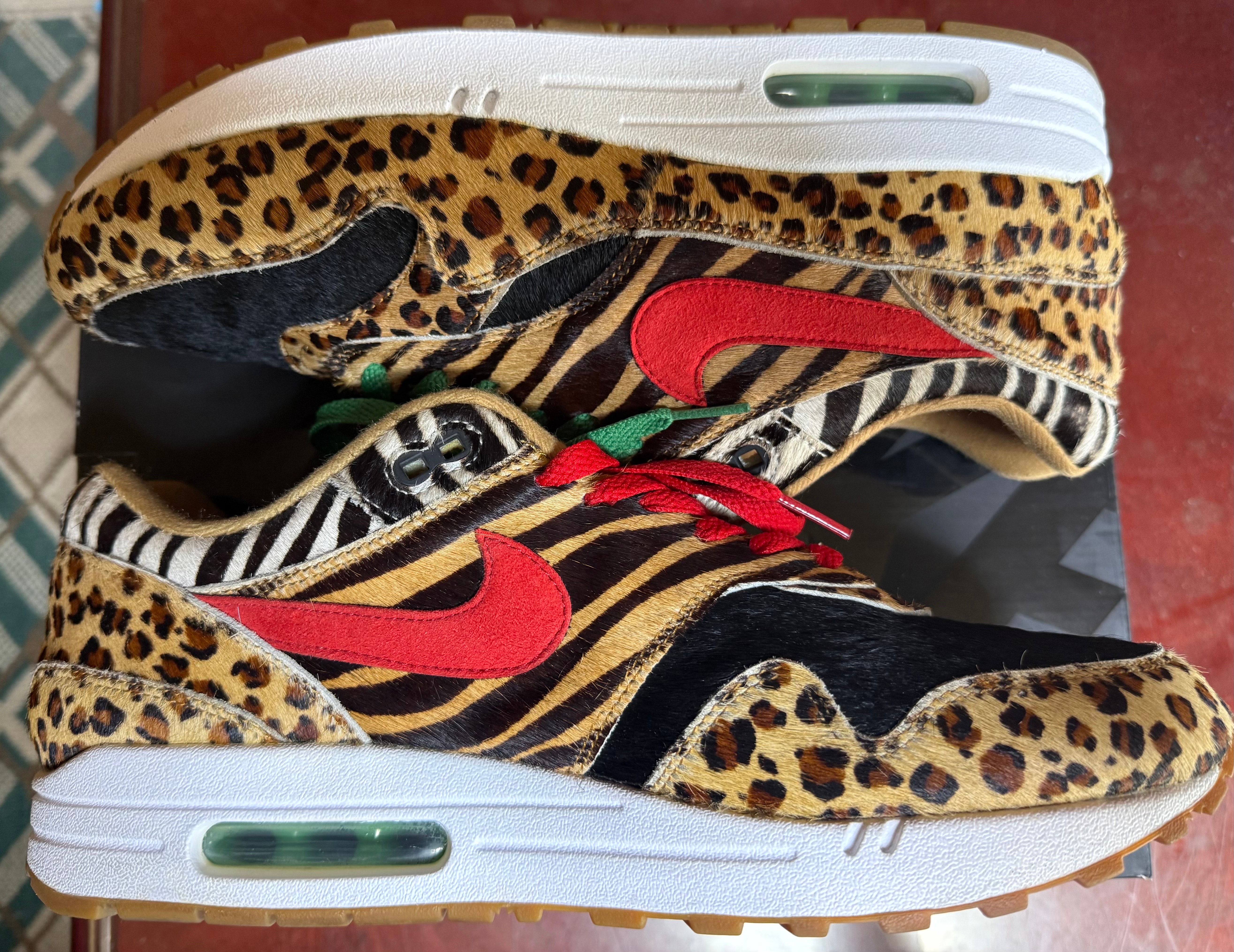 atmos × Nike Air Max 1 DLX "Animal Pack/Safari"