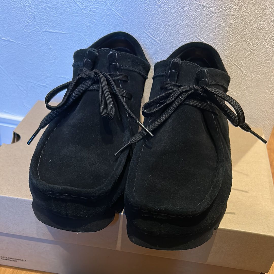 Clarks Wallabee GORE-TEX "Black Suede"