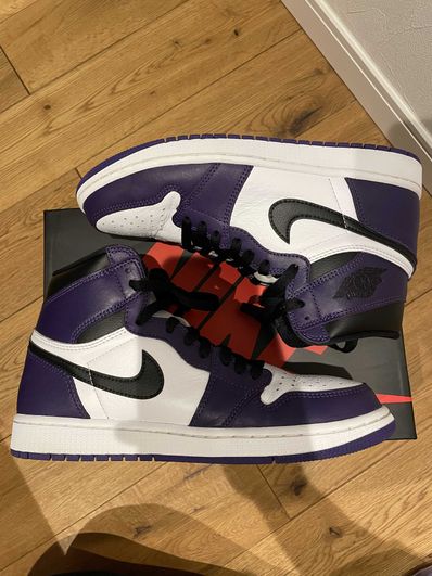 Nike Air Jordan 1 Retro High OG "Court Purple White/Black" (2020)