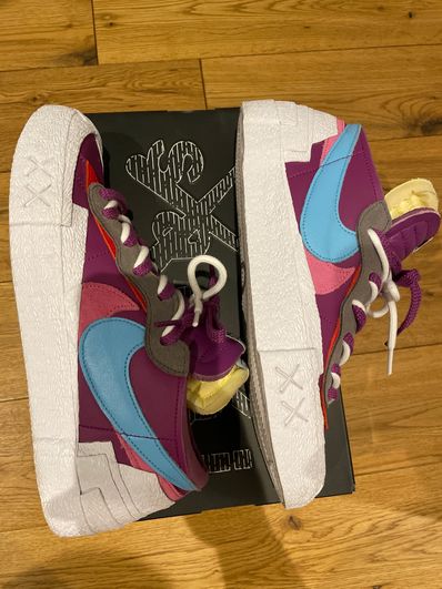 KAWS × sacai × Nike Blazer Low "Purple Dusk"
