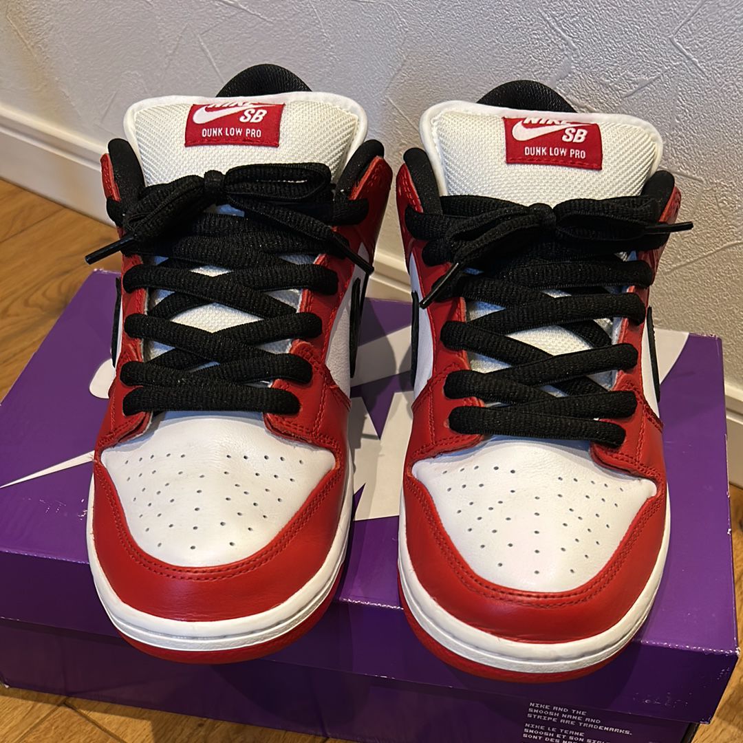 Nike SB Dunk Low Pro "J-Pack Chicago/Varsity Red and White"