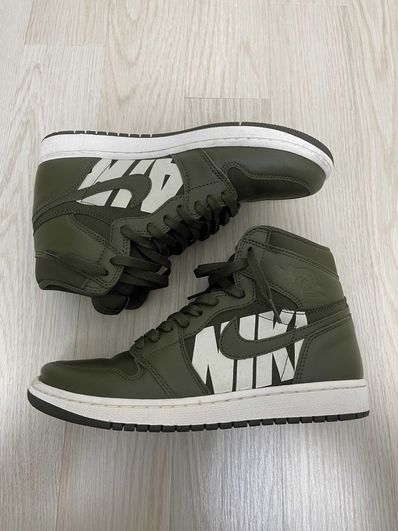 Nike Air Jordan 1 Retro High "Olive Canvas"