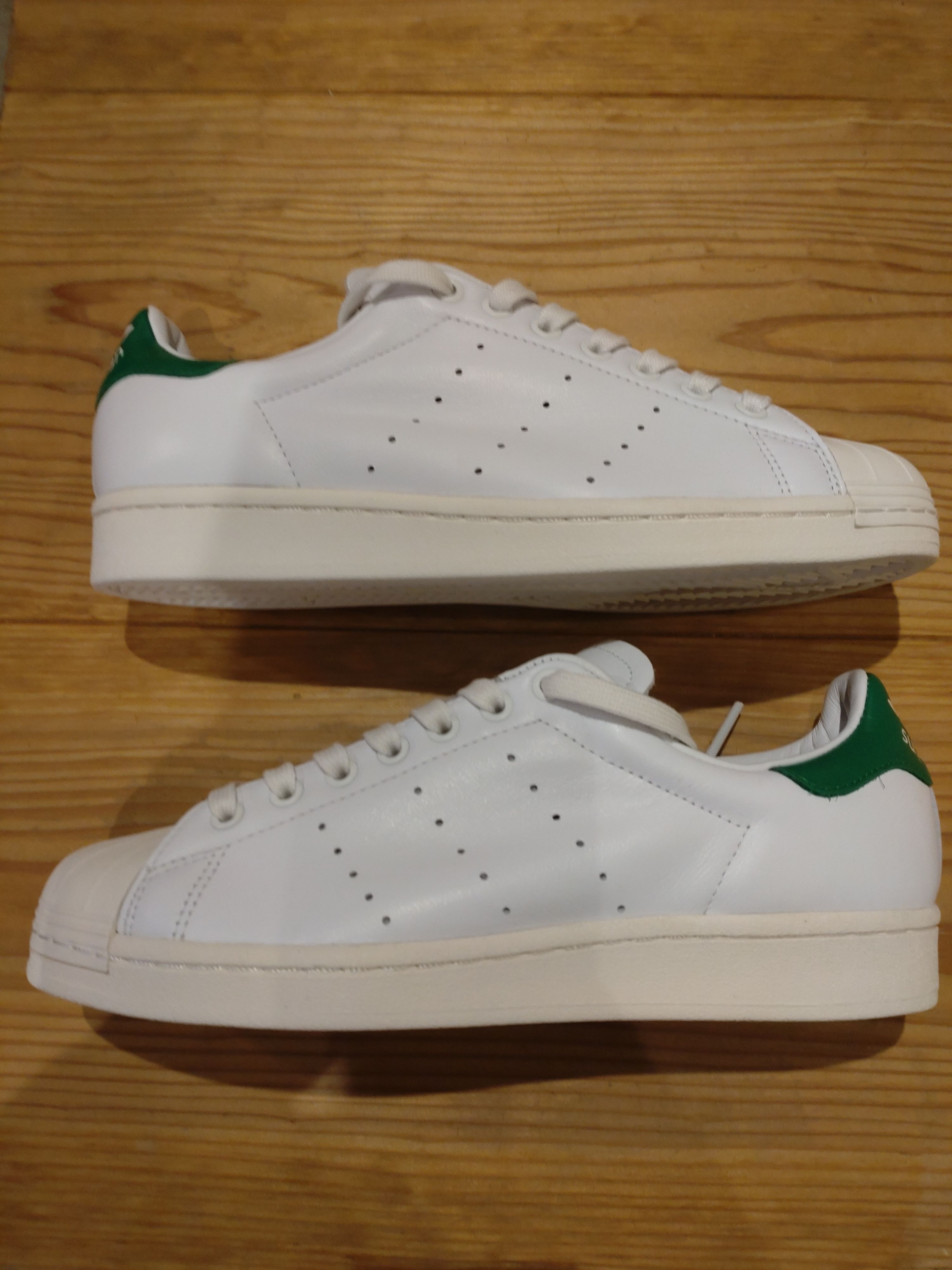 adidas SUPER STAR × STANSMITH "WHITE/GREEN"