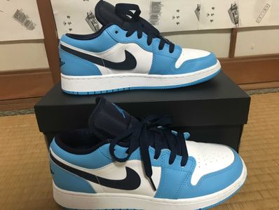 Nike GS Air Jordan 1 Low "University Blue"