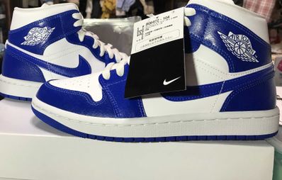 Nike Women's Air Jordan 1 Mid "Kentucky Blue"