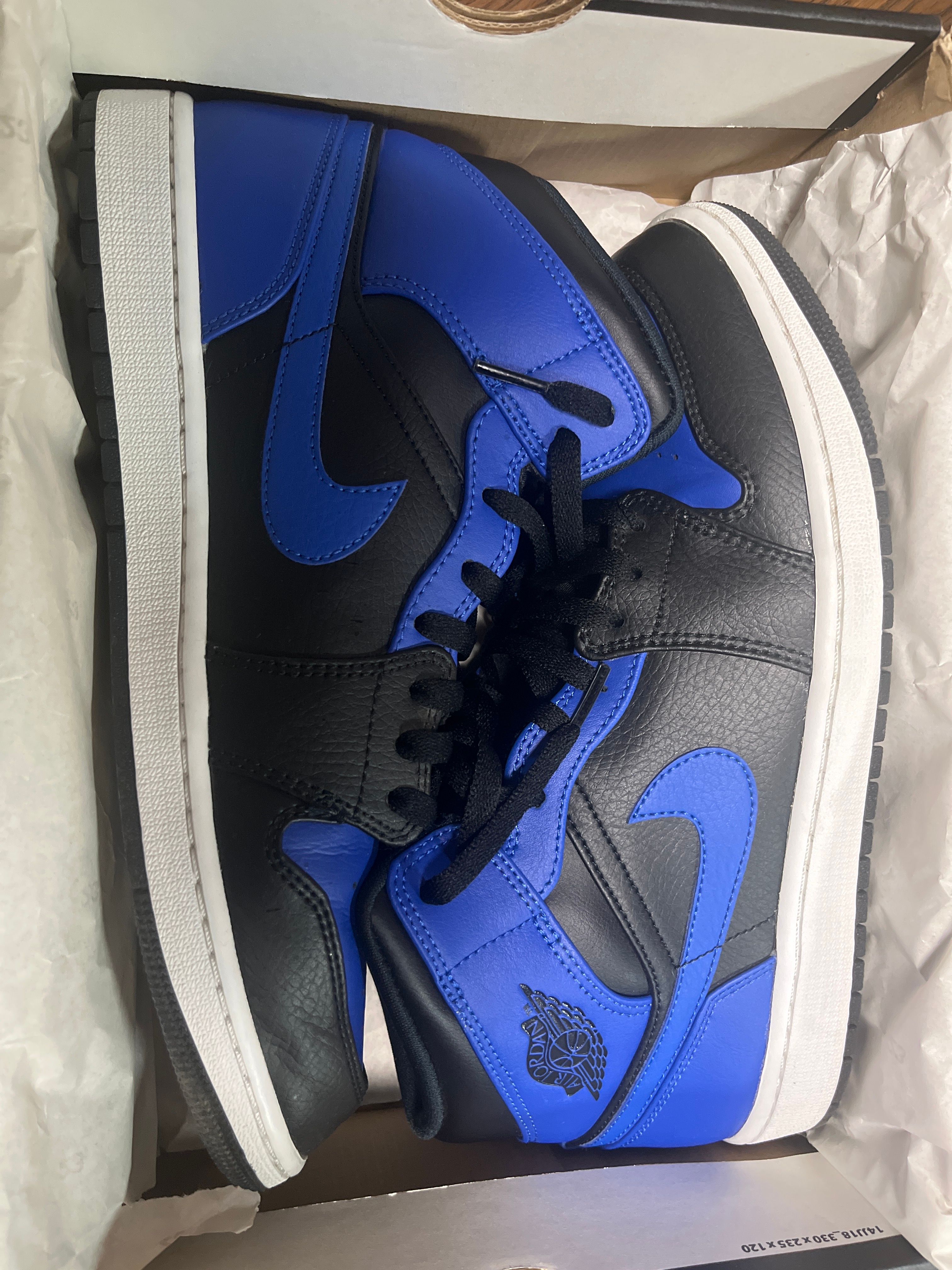 Nike Air Jordan 1 Mid "Hyper Royal"
