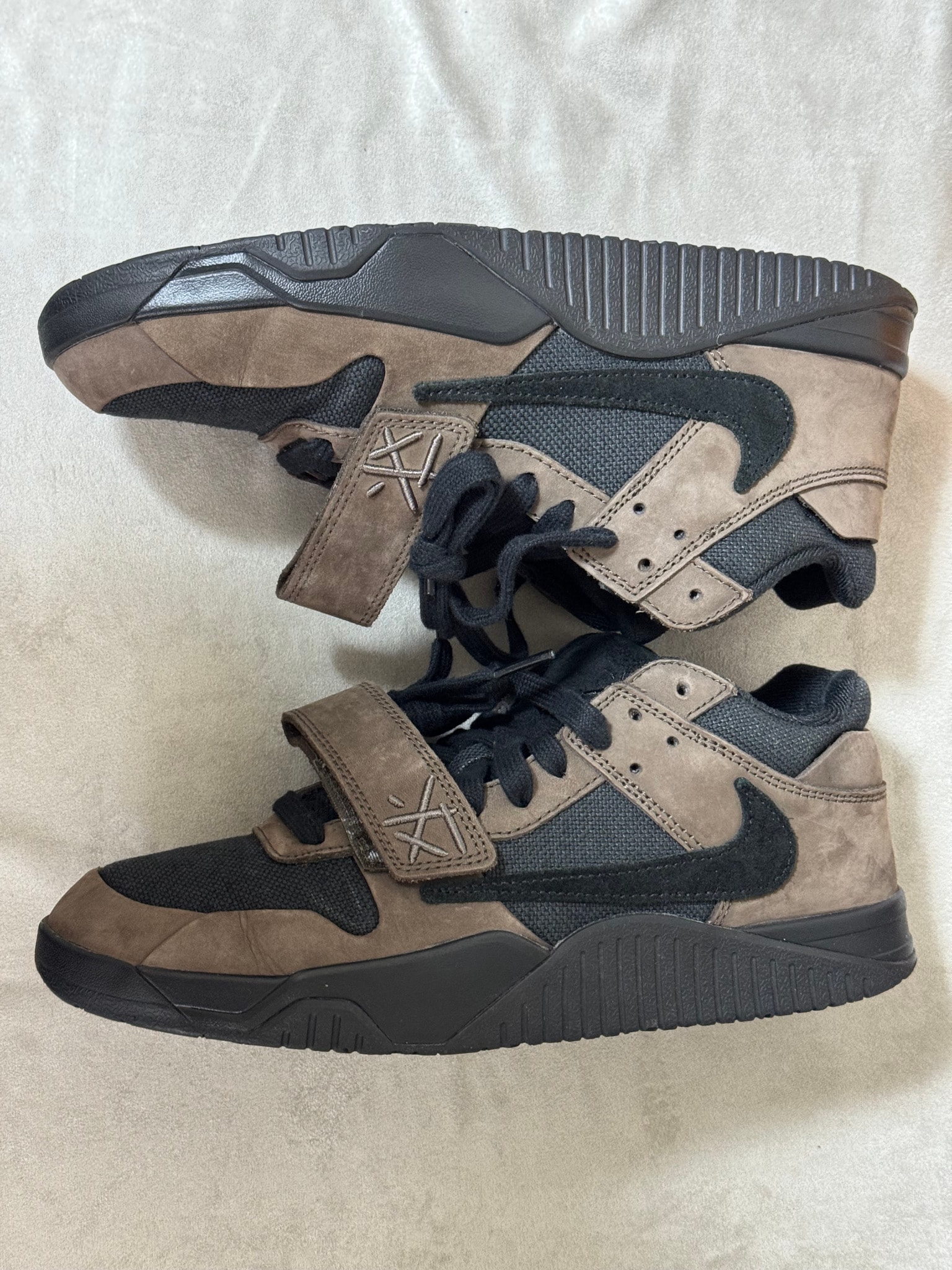 Travis Scott × Nike Jordan Jumpman Jack TR CJ1 T-Rexx "Black and Dark Mocha"