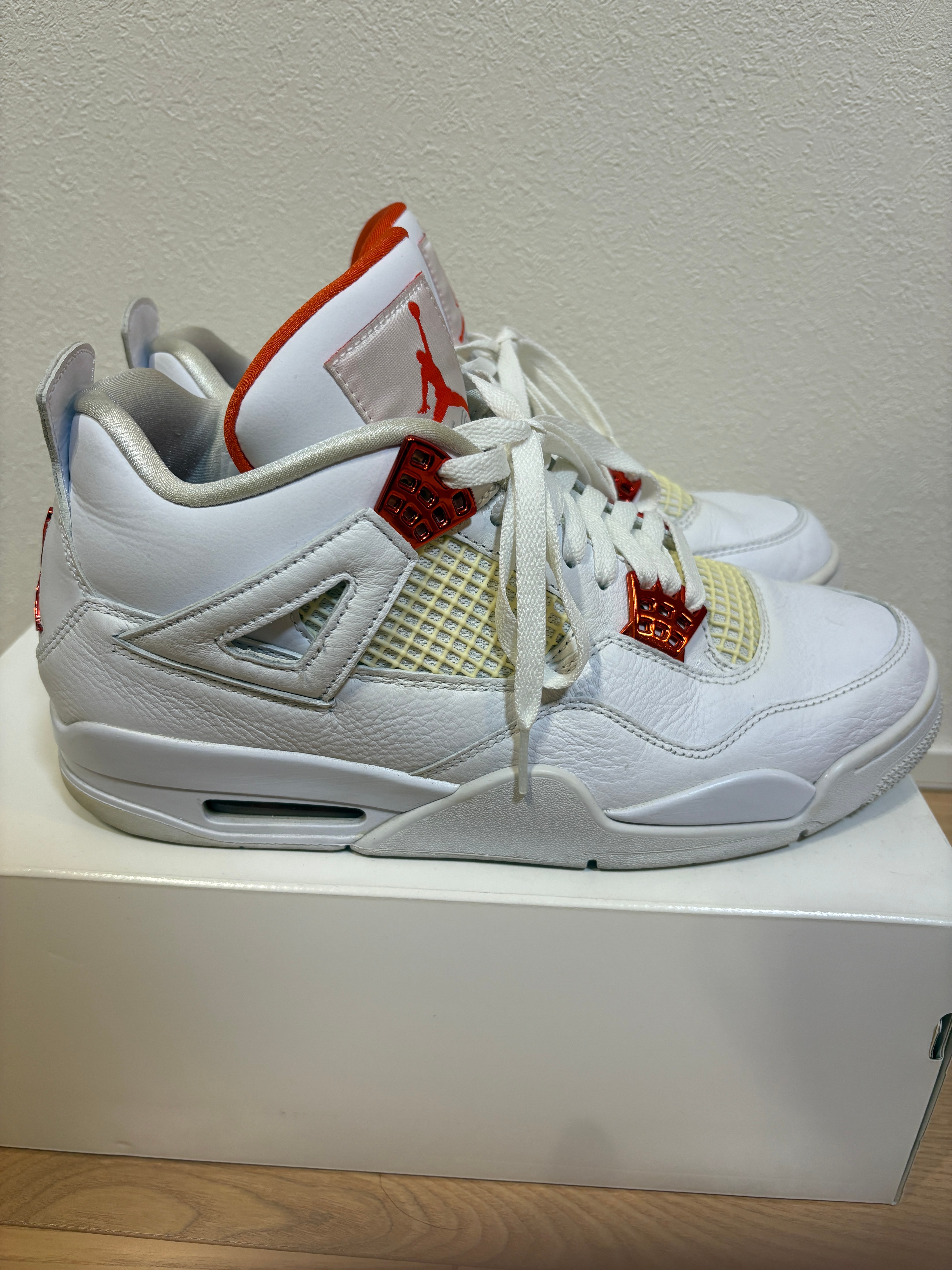 Nike Air Jordan 4 Retro "White/Team Orange"