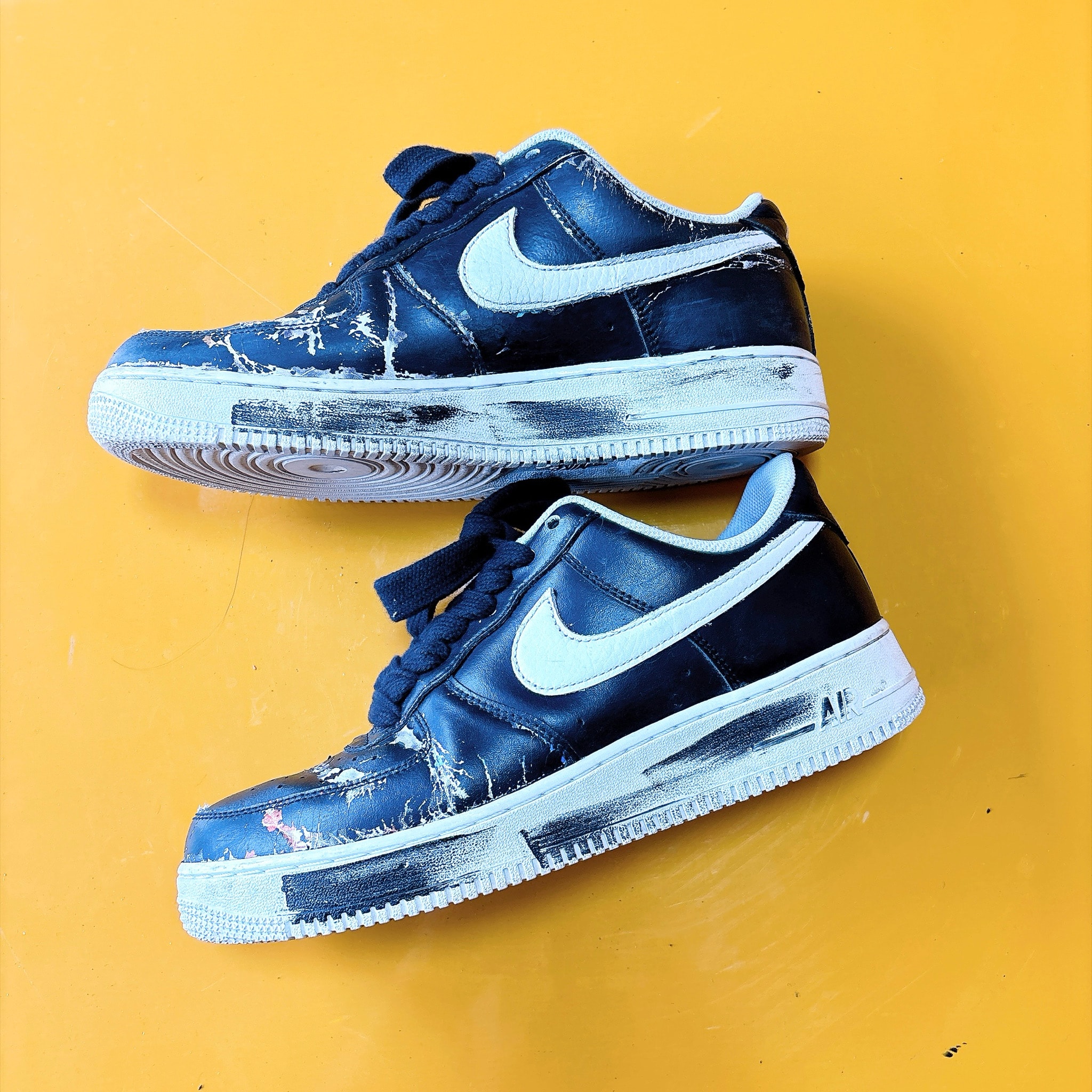 PEACEMINUSONE × Nike Air Force 1 Low Para Noise "Black" / G-DRAGON